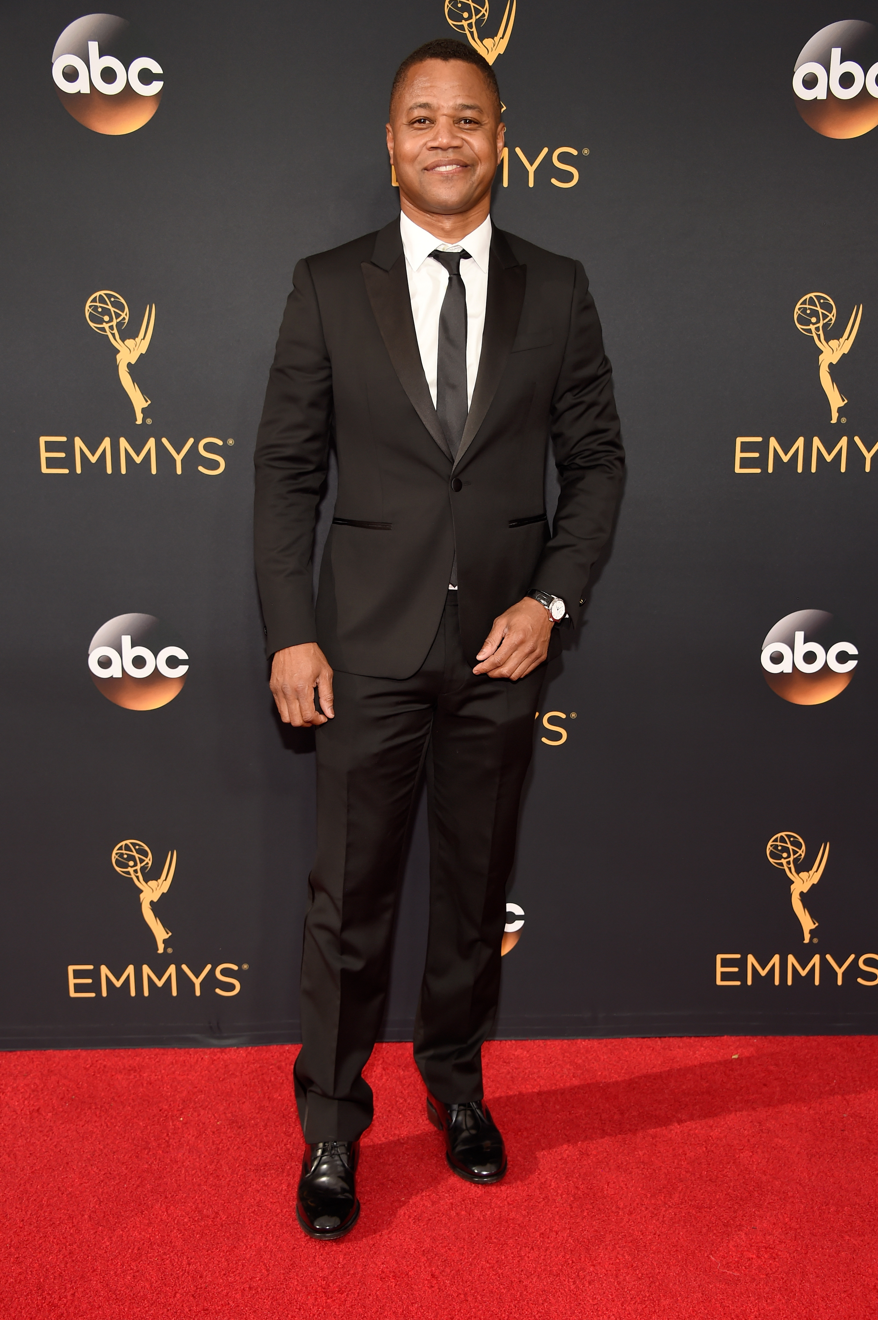Cuba Gooding, Jr. arrives at the 68th Annual Primetime Emmy Awards at Microsoft Theater on Sept. 18, 2016 in Los Angeles.