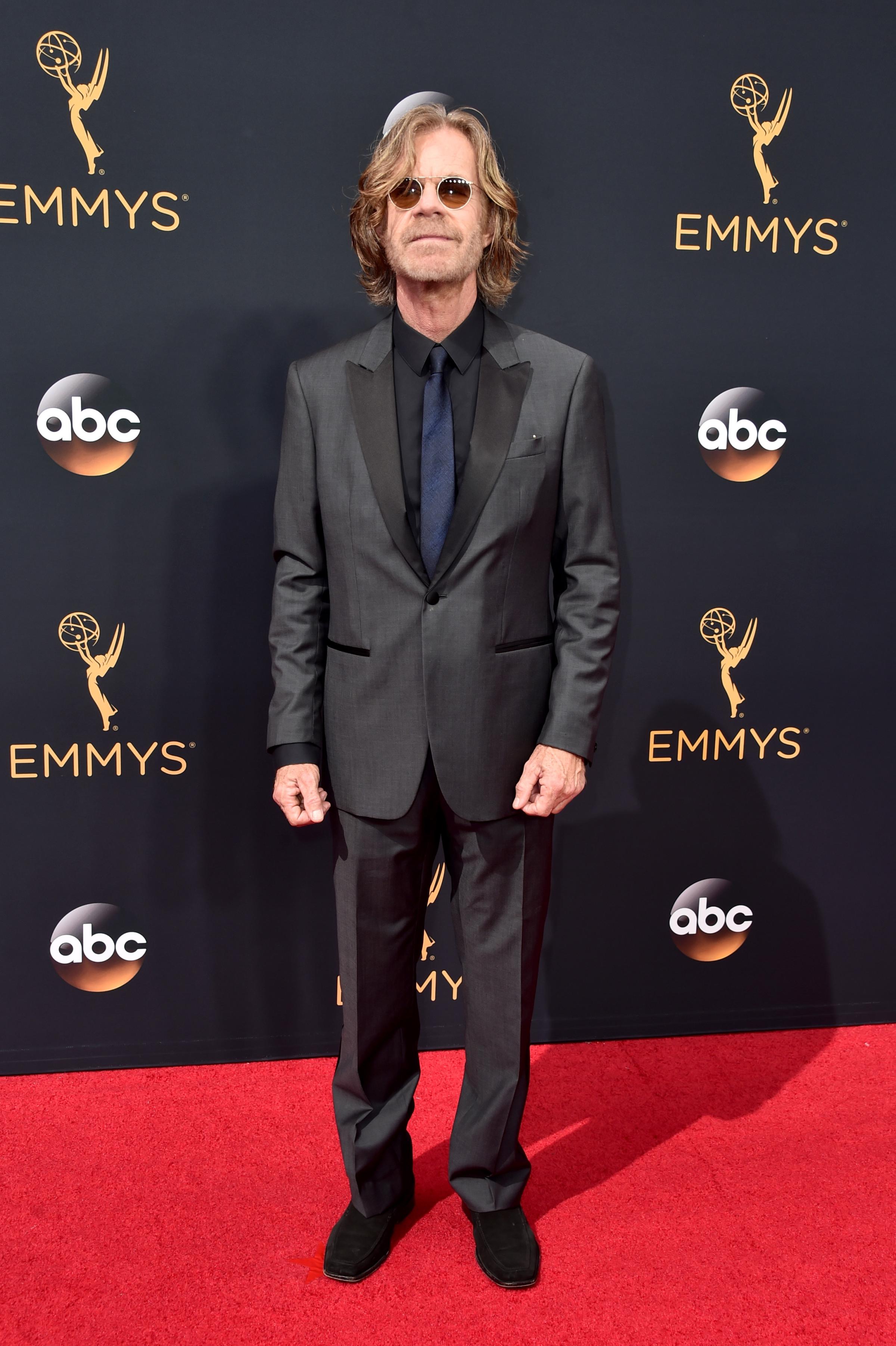 William H. Macy arrives at the 68th Annual Primetime Emmy Awards at Microsoft Theater on September 18, 2016 in Los Angeles.