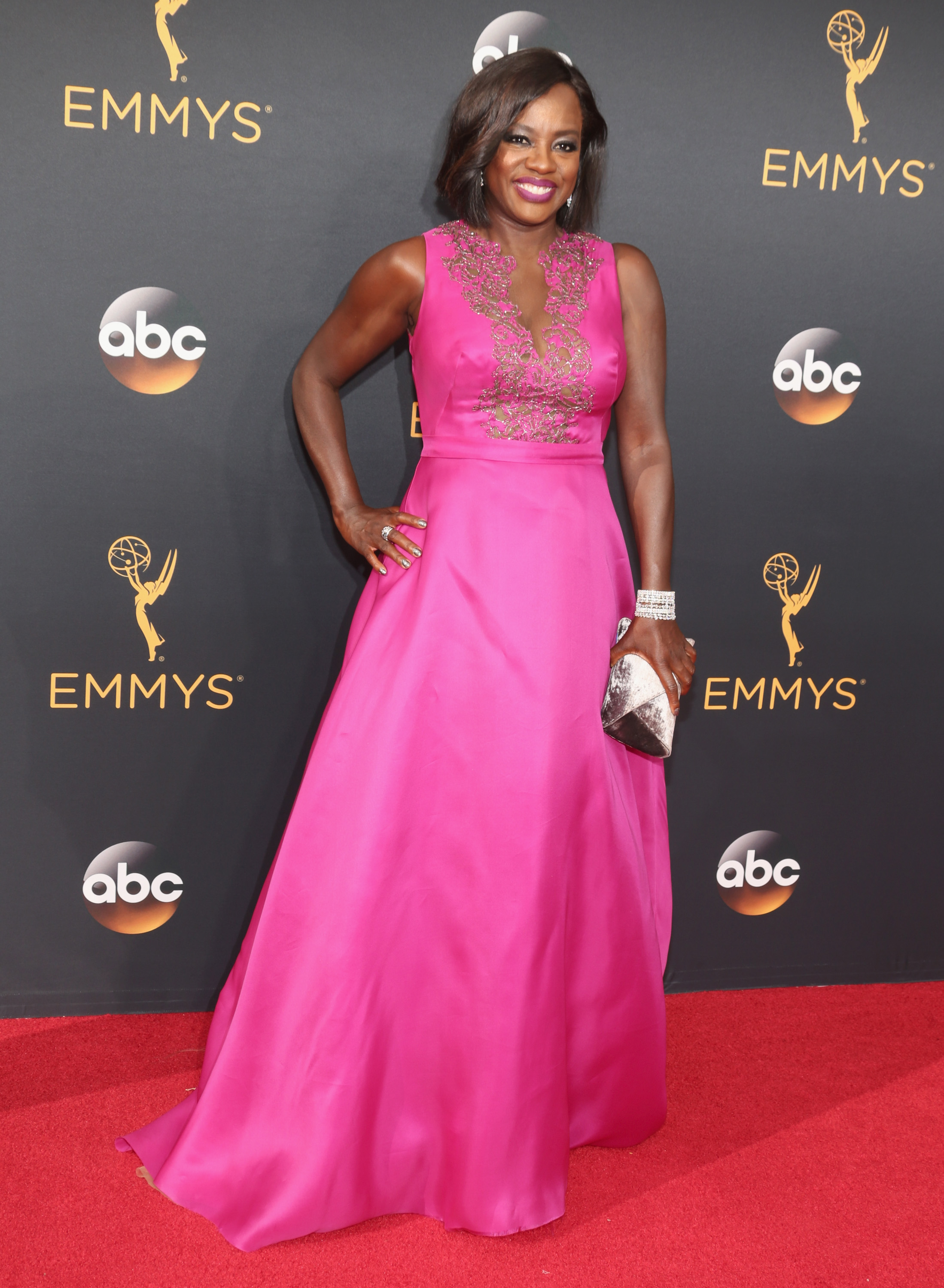 Viola Davis arrives at the 68th Annual Primetime Emmy Awards at Microsoft Theater on September 18, 2016 in Los Angeles.