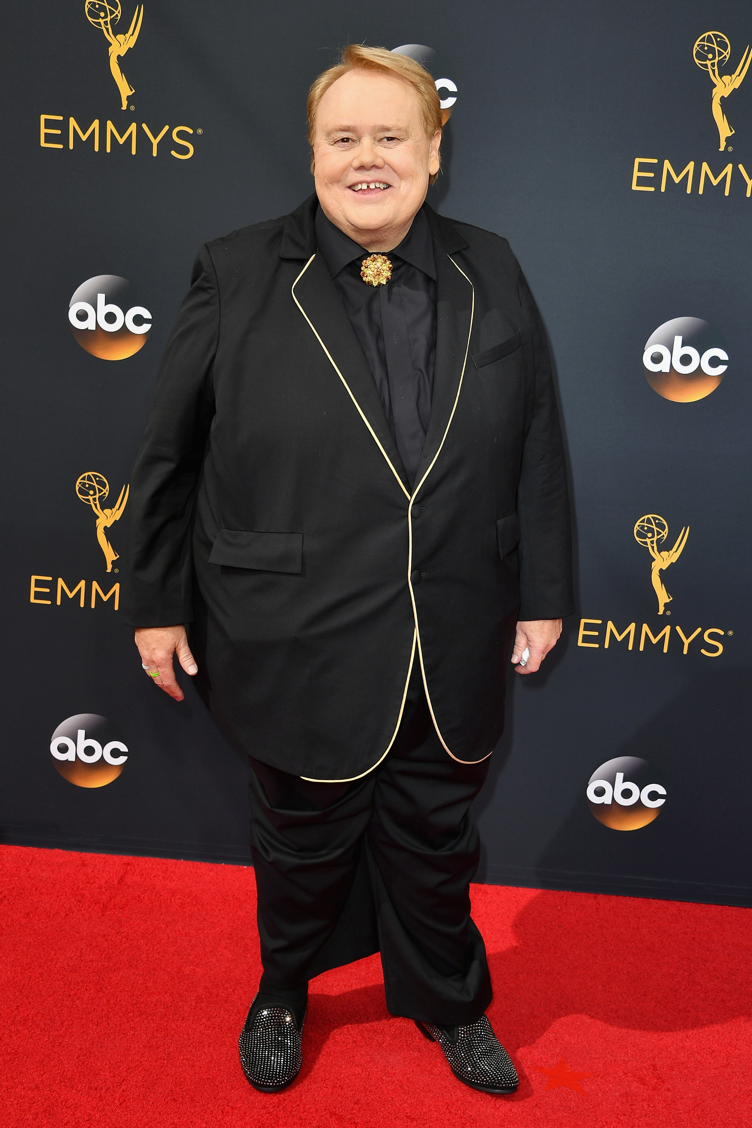 Louie Anderson arrives at the 68th Annual Primetime Emmy Awards at Microsoft Theater on Sept. 18, 2016 in Los Angeles.