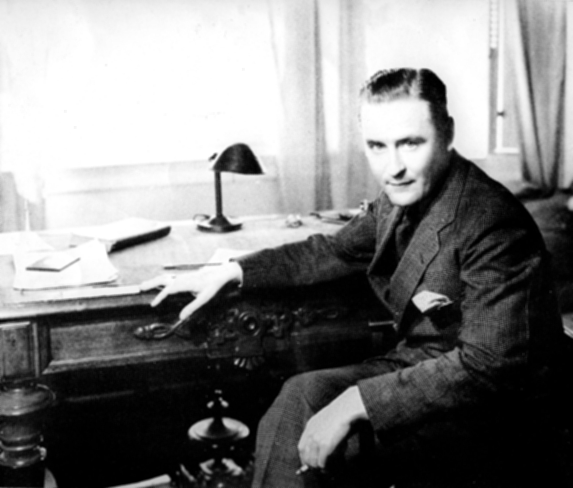 Portrait of Scott Fitzgerald