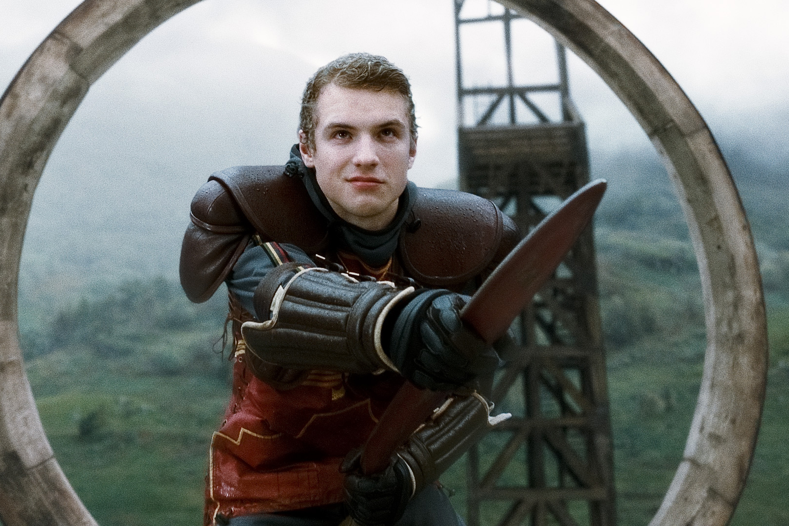 Freddie Stroma as Dickon Tarly (not pictured) and Cormac McLaggen