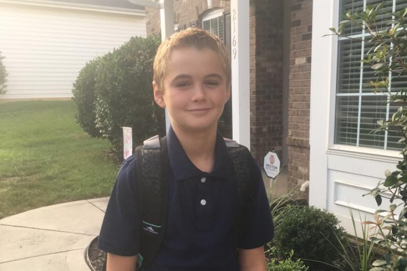 Garrett Pope Jr., 11, of South Carolina, died last week while playing the so-called “Choking Game,” his father said. (Photo courtesy Garrett Pope Sr.)