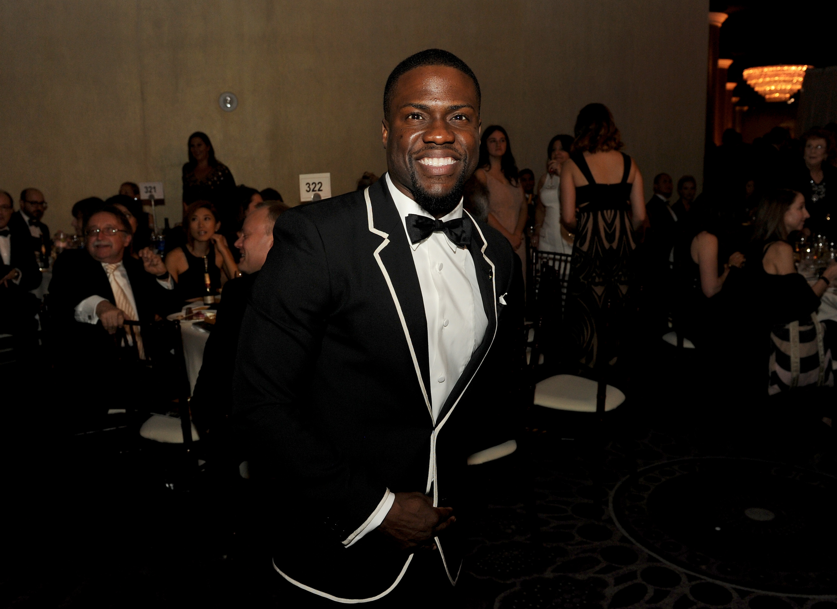 BEVERLY HILLS, CA - JANUARY 11:  Actor Kevin Hart attends the 72nd Annual Golden Globe Awards cocktail party at The Beverly Hilton Hotel on January 11, 2015 in Beverly Hills, California.  (Photo by Kevin Winter/Getty Images) (Kevin Winter-Getty Images)