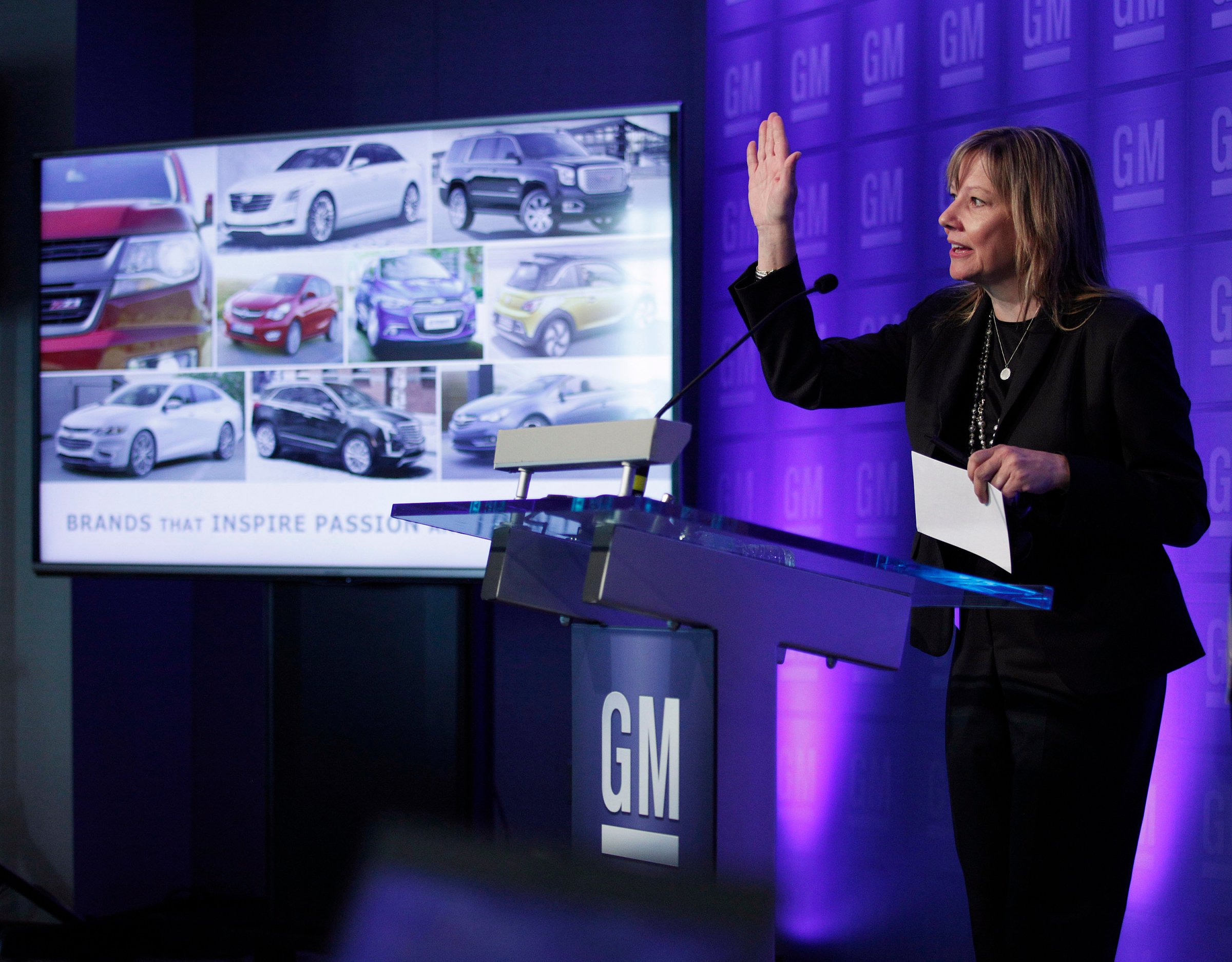 GM Holds Annual Shareholders Meeting In Detroit