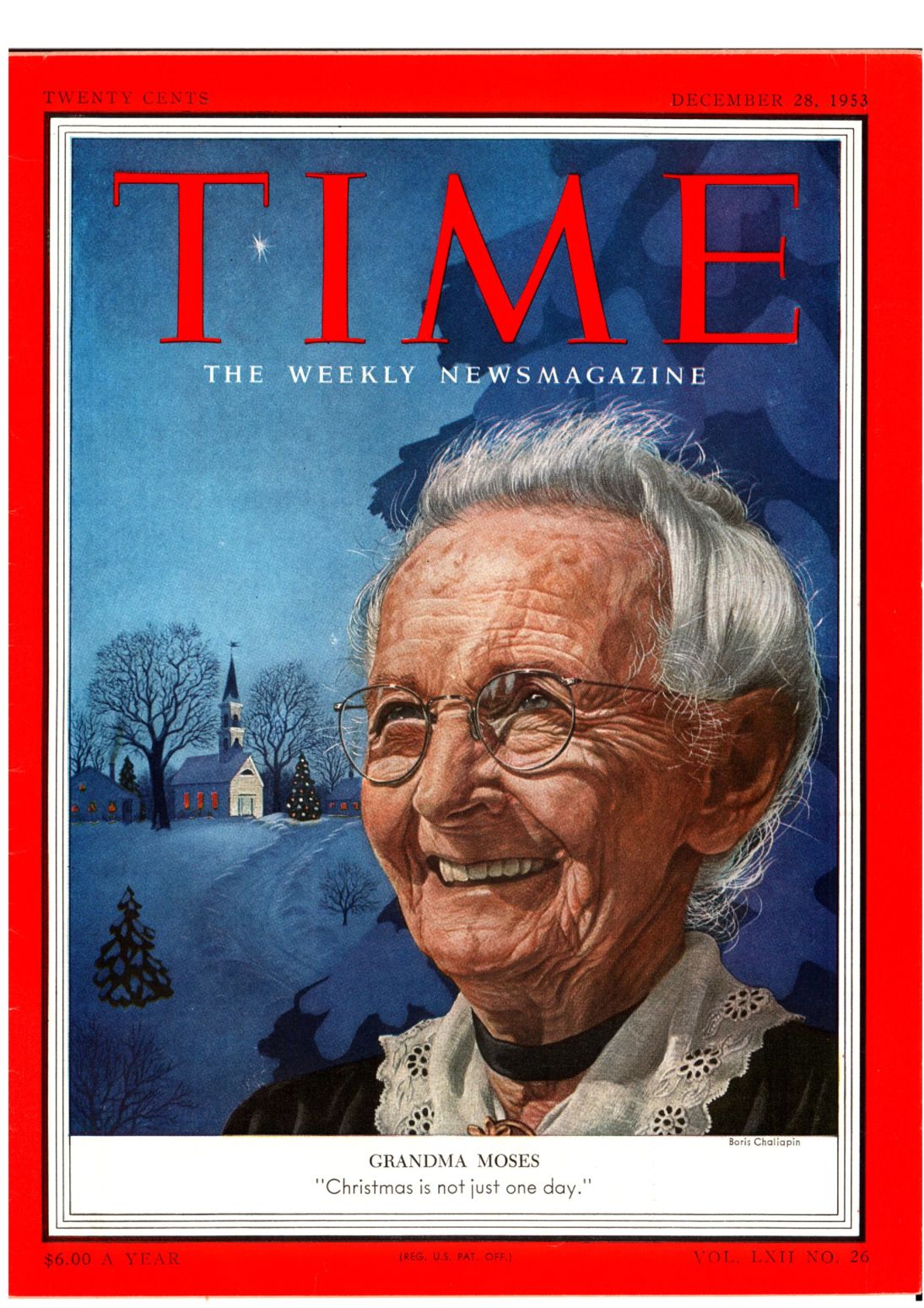 grandma moses TIME cover
