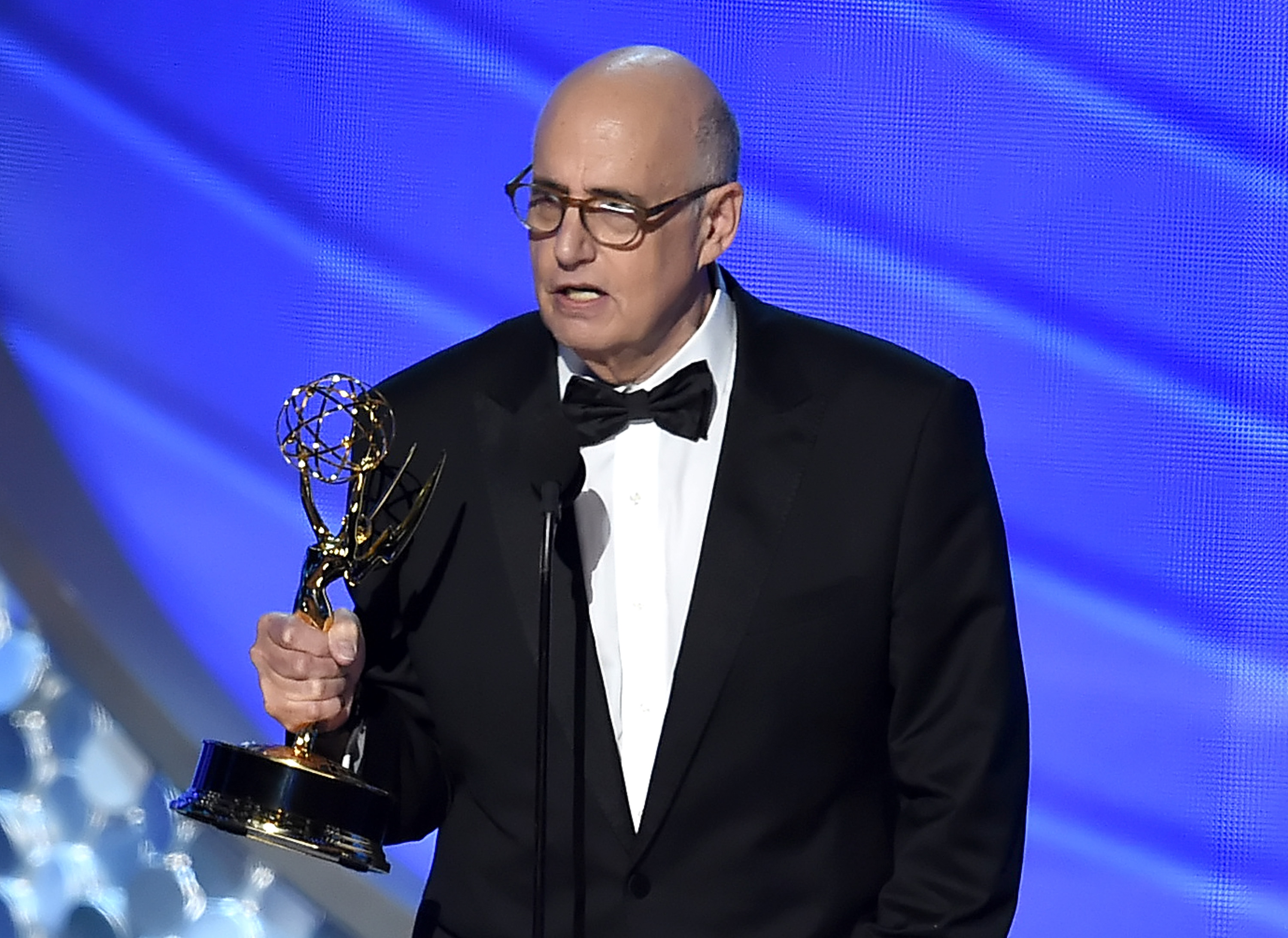 Jeffrey Tambor accepts Outstanding Lead Actor in a Comedy Series for <i>Transparent</i> onstage during the 68th Annual Primetime Emmy Awards on Sept. 18, 2016 in Los Angeles. (Kevin Winter—Getty Images)