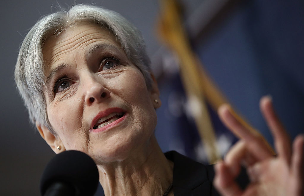 Green Party Presidential Candidate Jill Stein Holds News Conf. In Washington