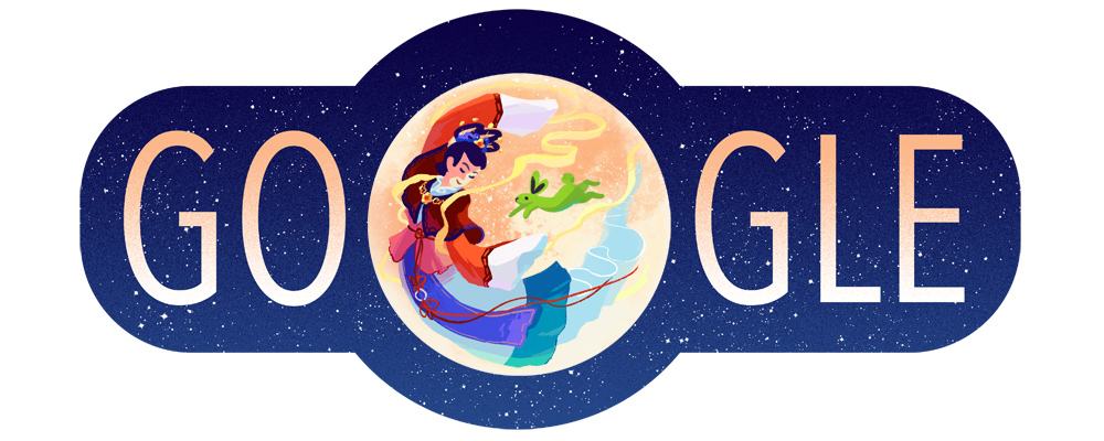 Google Doodle marking the 2016 Mid-Autumn Festival celebrated around East Asia (Google)