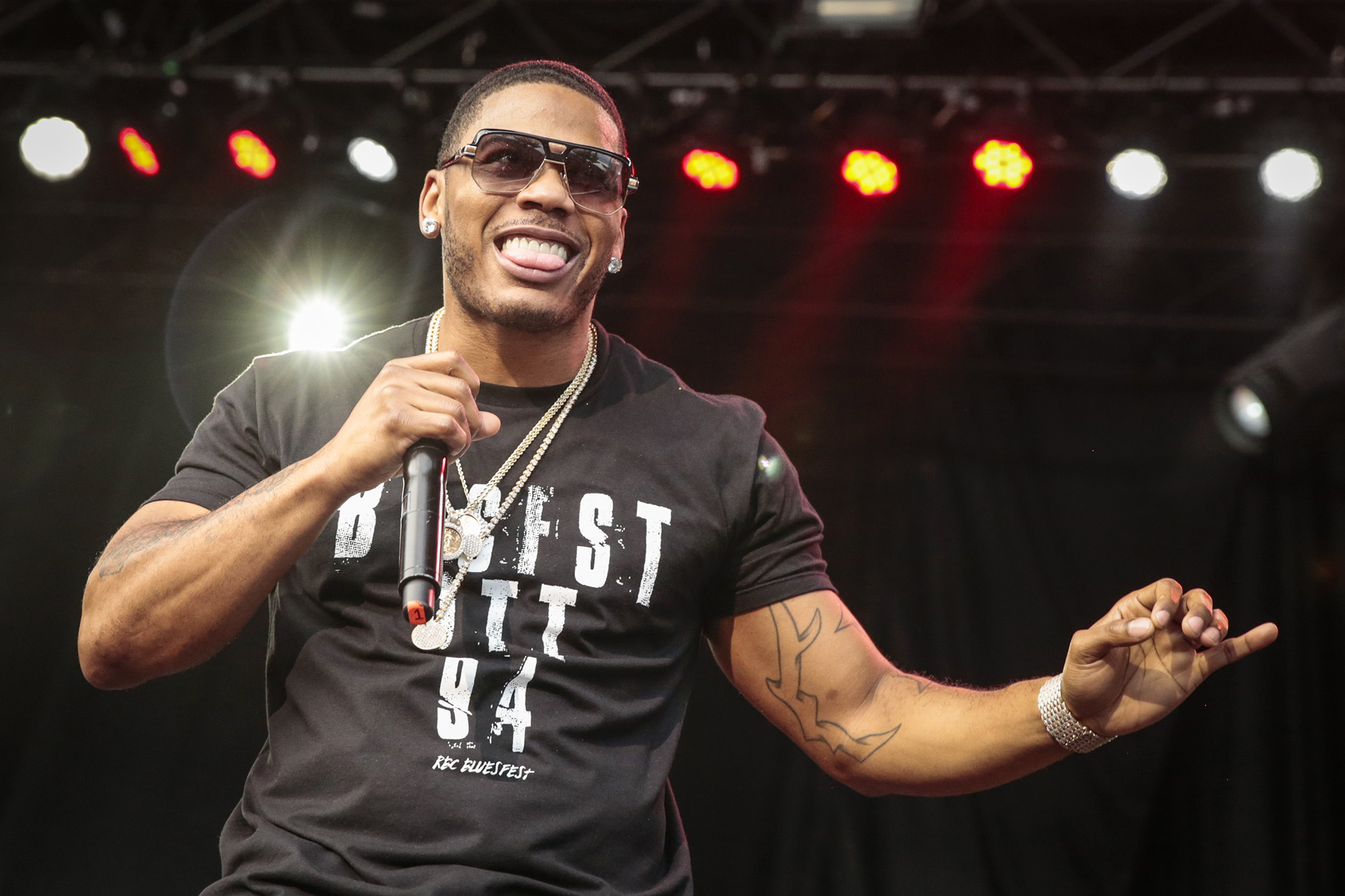 Nelly performs on Day 8 of the RBC Bluesfest on July 16, 2016 in Ottawa, Canada.  (Photo by Mark Horton/Getty Images) (Mark Horton&mdash;Getty Images)