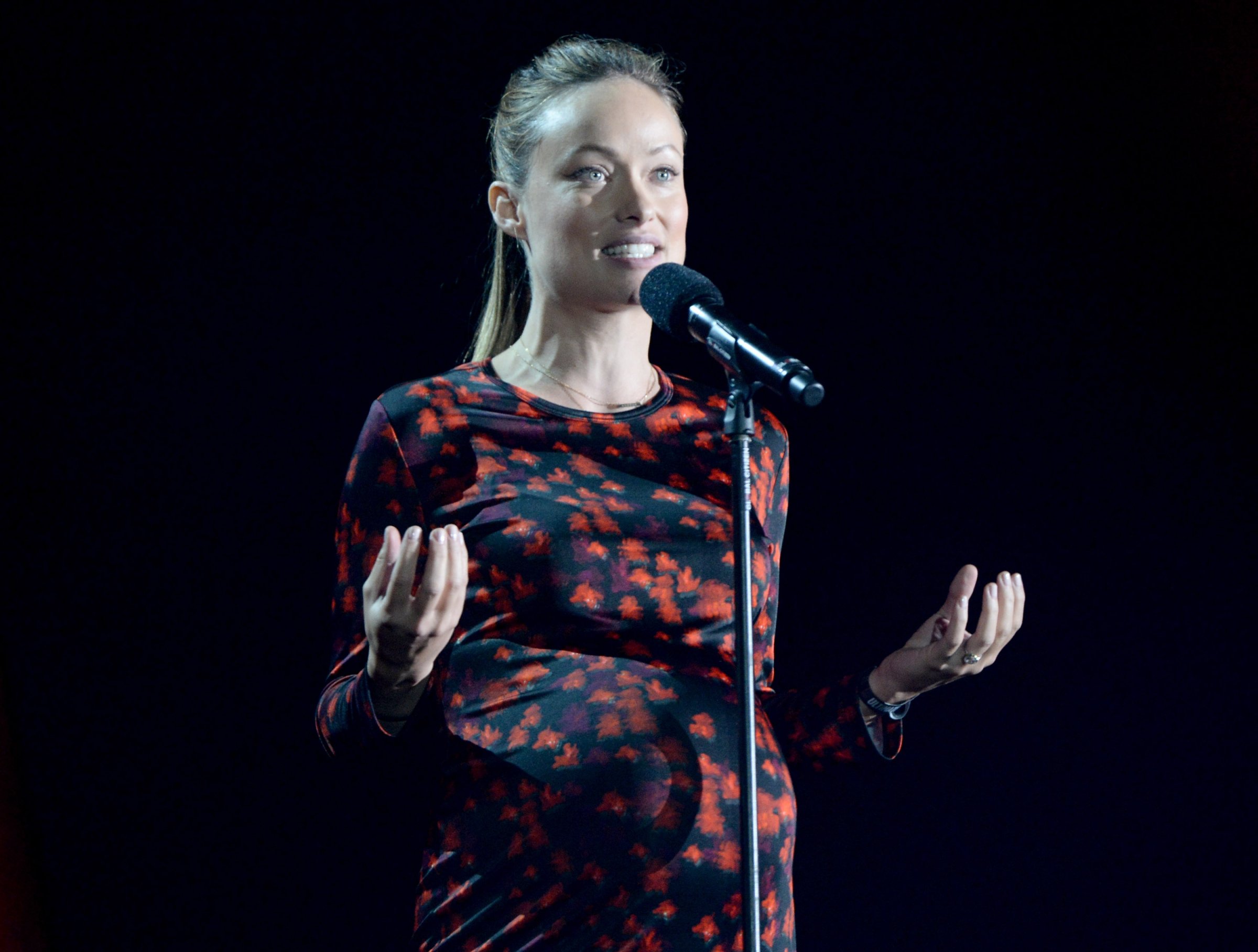 Actress Olivia Wilde presents onstage at the 2016 Global Citizen Festival to End Extreme Poverty by 2030 at Central Park on September 24, 2016 in New York City.