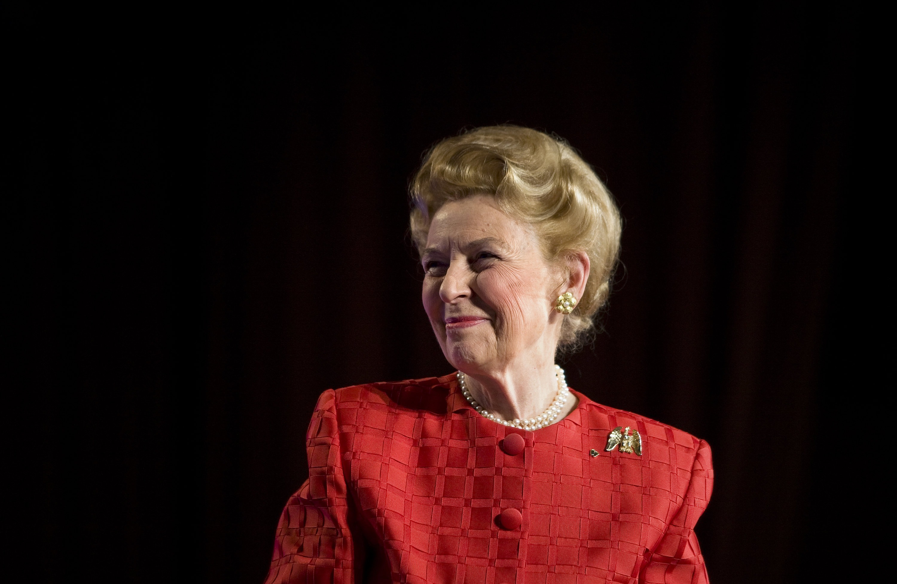 Conservative icon Phyllis Schlafly during the Family Research Council's briefing in Washington, D.C., on October 19, 2007. (Brendan Smialowski&mdash;Getty Images)