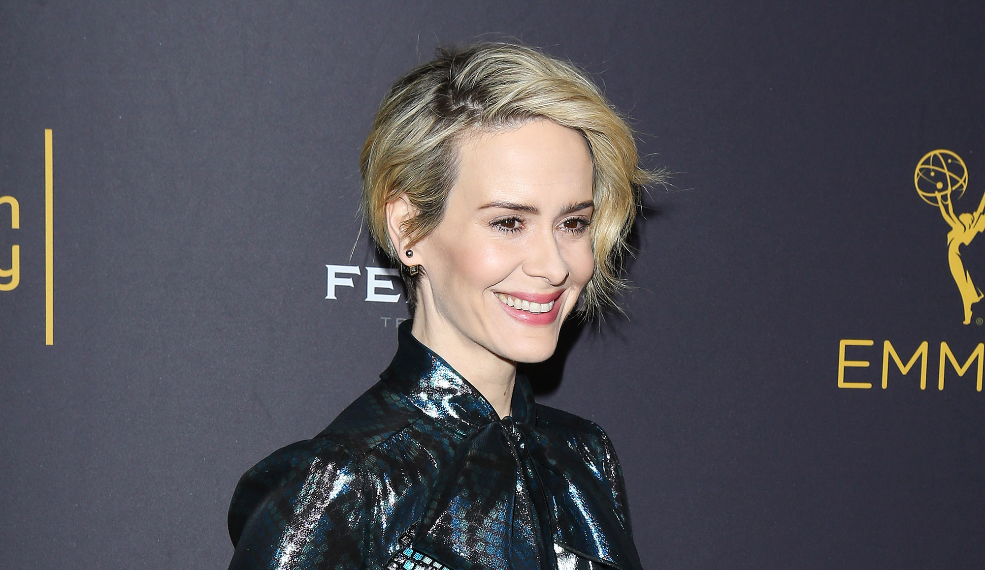 Sarah Paulson attends the Television Academy's Performers Peer Group celebration held at Montage Beverly Hills on August 22, 2016 in Beverly Hills, California.  (Photo by Michael Tran/FilmMagic) (Michael Tran—FilmMagic)