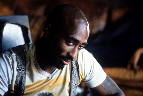 Tupac Shakur in a scene from the film Gridlock'd (1997)