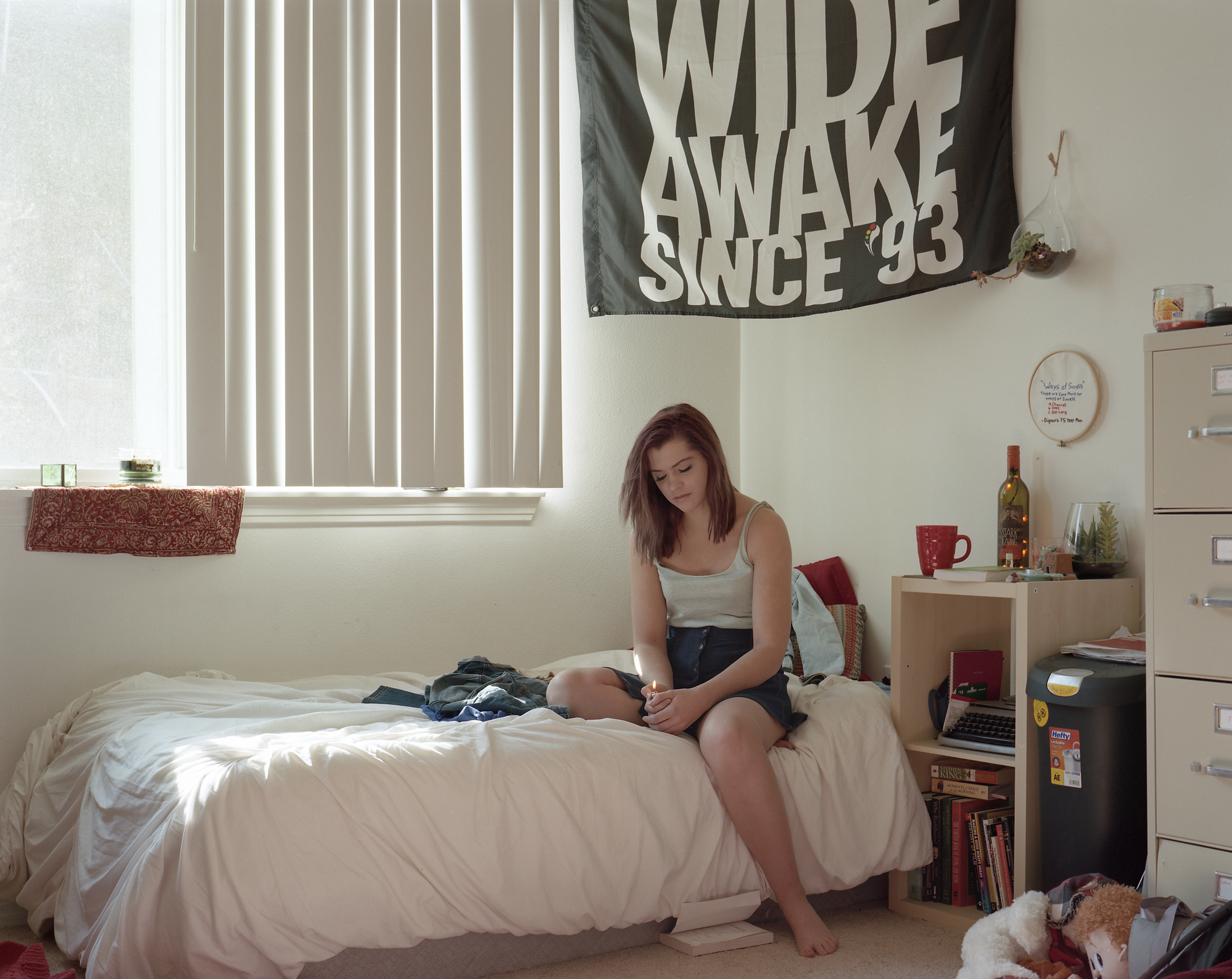 Faith-Ann Bishop, 20, had severe depression in high school. Now she’s a film student in L.A. (Lise Sarfati for TIME)