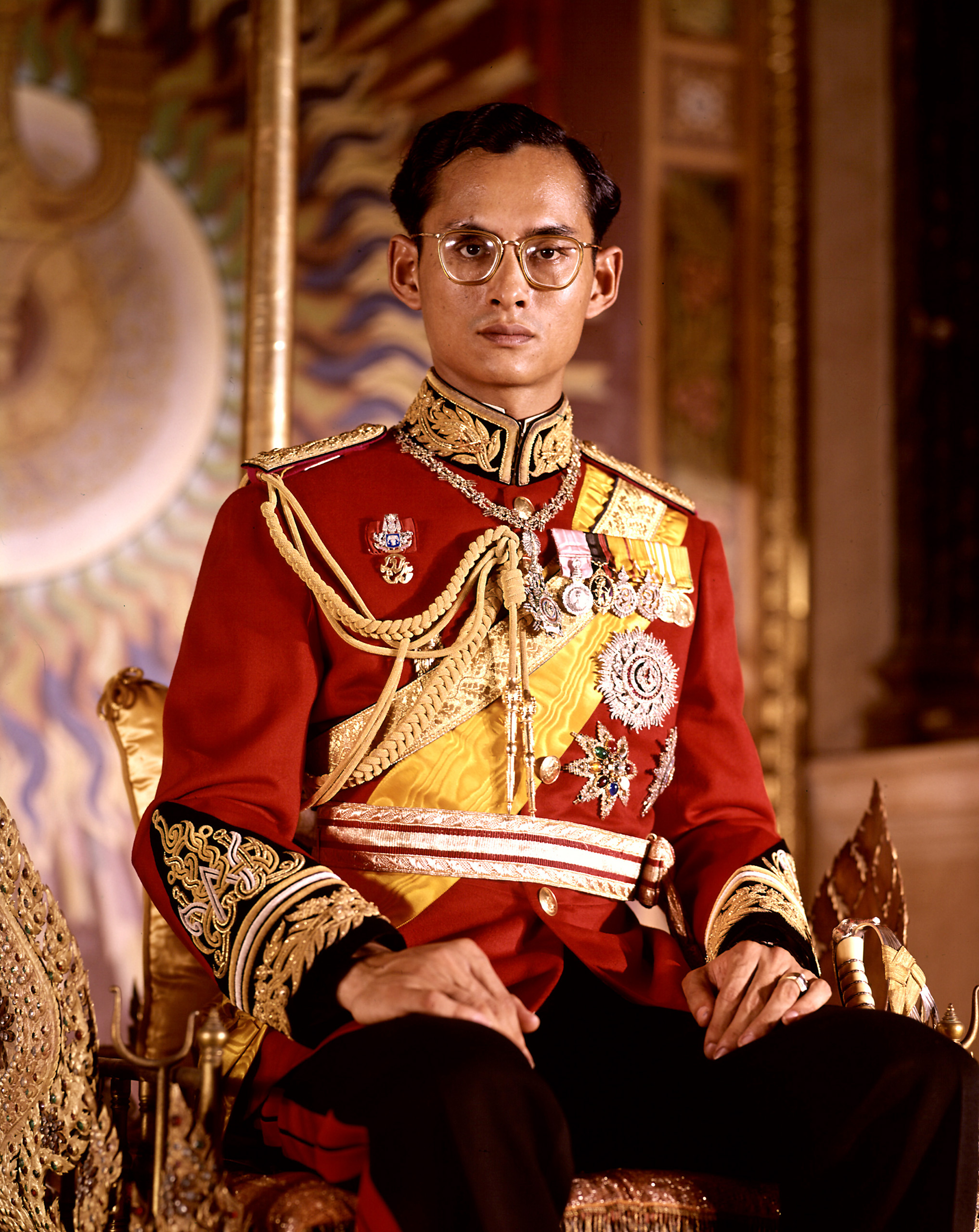 Thailand's King Bhumibol Adulyadej, 1960.