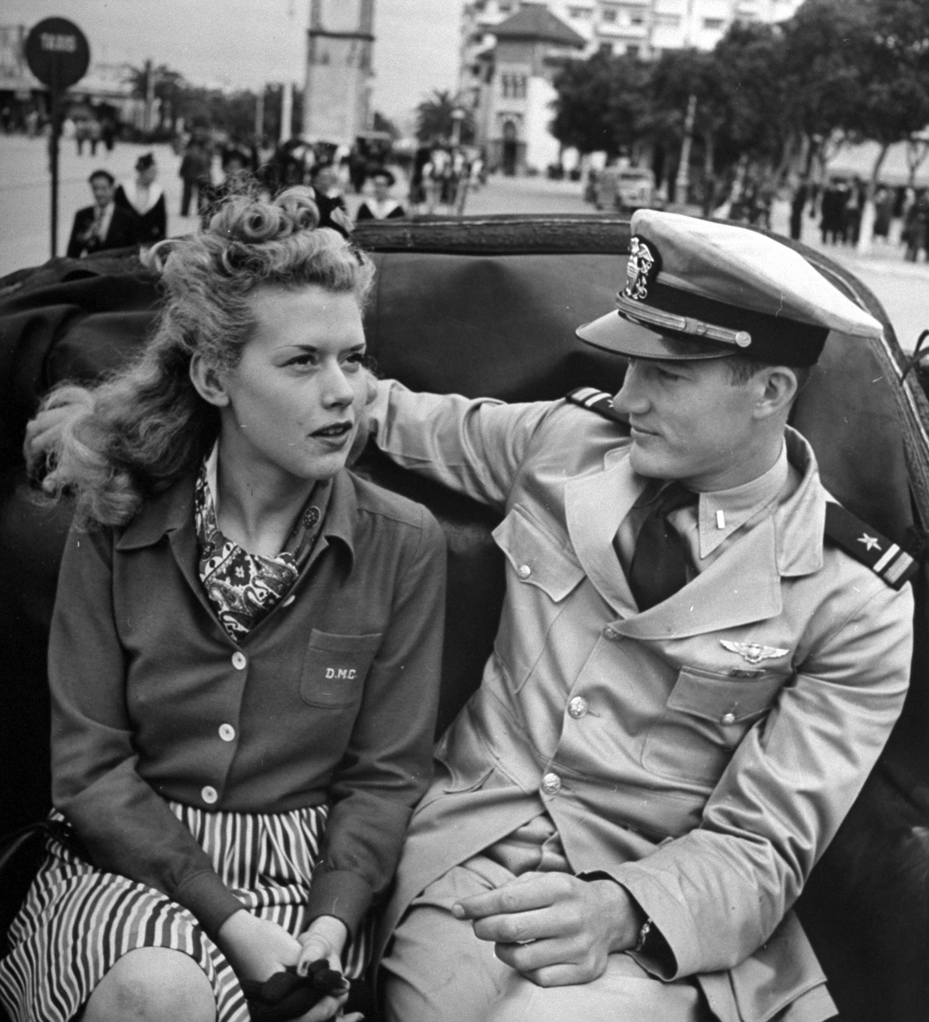 Casablanca love story during World War II, 1943.