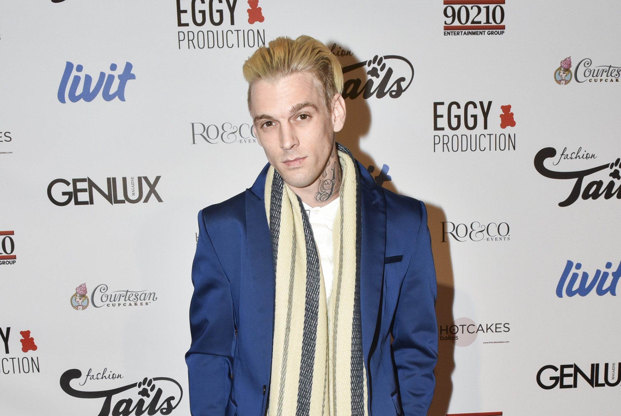 Aaron Carter attends Fashion Tails - Adopt A New Attitude at Lombardi House on October 6, 2016 in Los Angeles, California.  (Photo by Rodin Eckenroth/Getty Images) (Rodin Eckenroth&mdash;Getty Images)