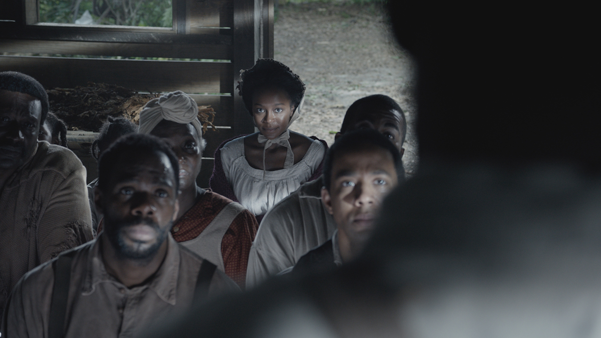 Colman Domingo as “Hark” and Aja Naomi King as "Cherry" in 'The Birth of a Nation' (Fox Searchlight Pictures)