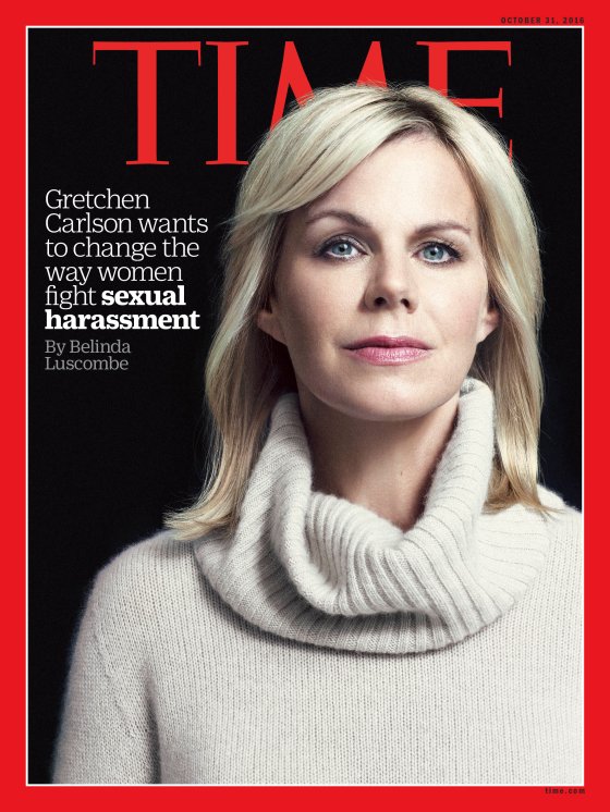 Gretchen Carlson sexual harassment Time Magazine cover