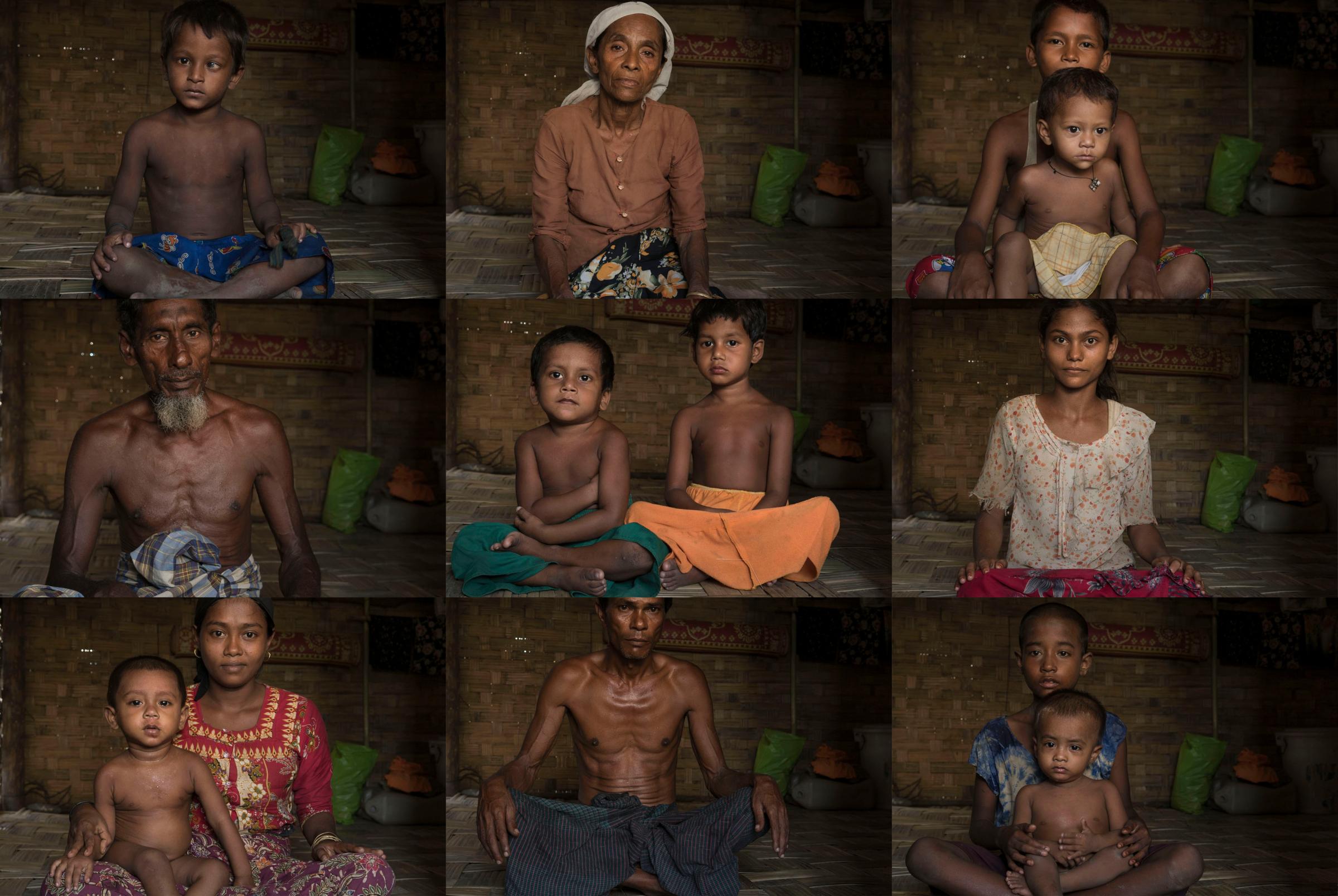 MYANMAR. Sittwe. June, 2016. Rohingya people in the Internally Displaced Person (IDP) camps in Sittwe. An estimated 140,000 Rohingya are placed in the IDP camps guarded by the armed police and military.