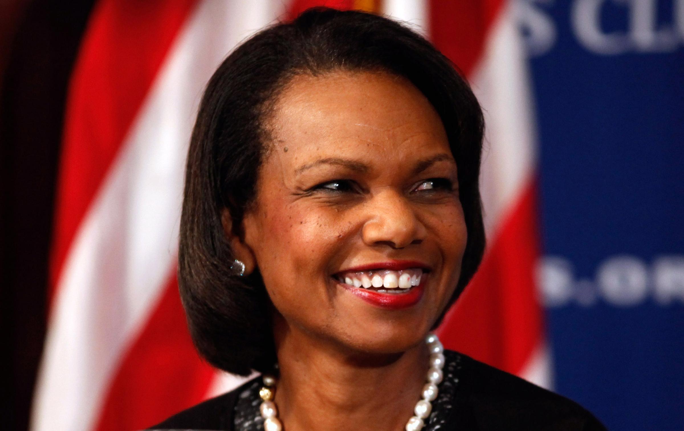 Condoleezza Rice talks about her new book, "Extraordinary, Ordinary People: A Memoir of Family," during the Newsmakers luncheon at the National Press Club October 15, 2010 in Washington, DC.
