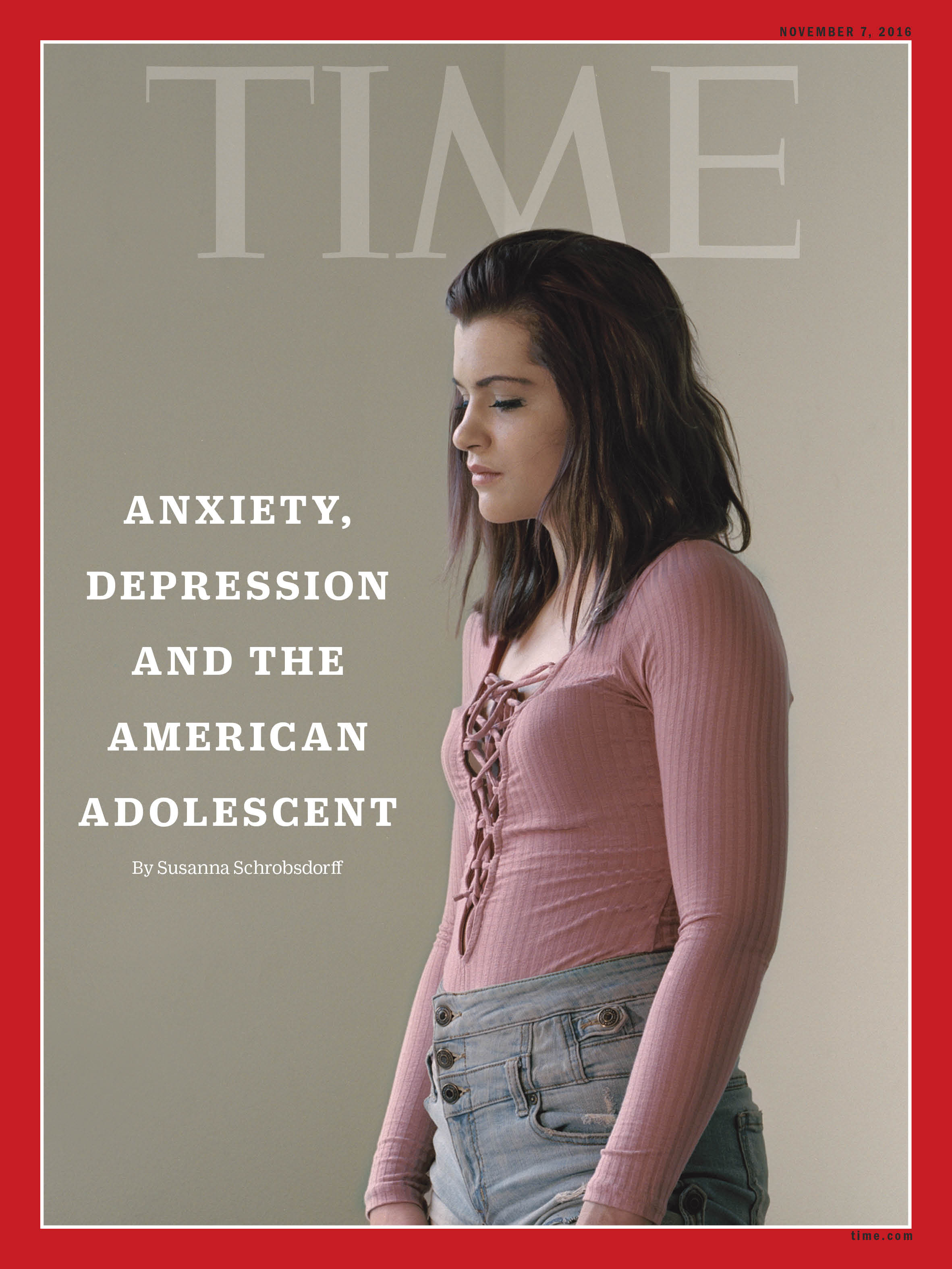 Anxiety Depression American Adolescent Time Magazine Cover