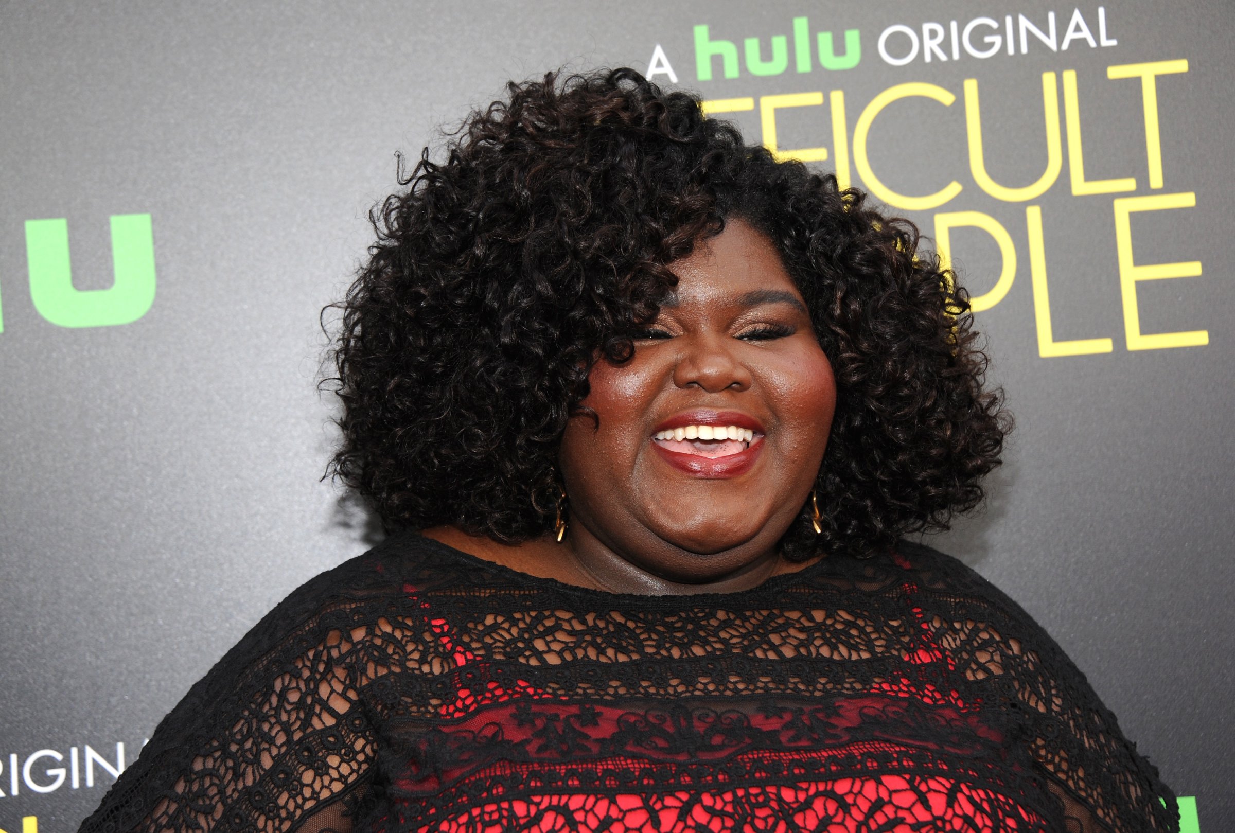 Actress Gabourey Sidibe attends "Difficult People" New York Premiere at The Metrograph on July 11, 2016 in New York City.