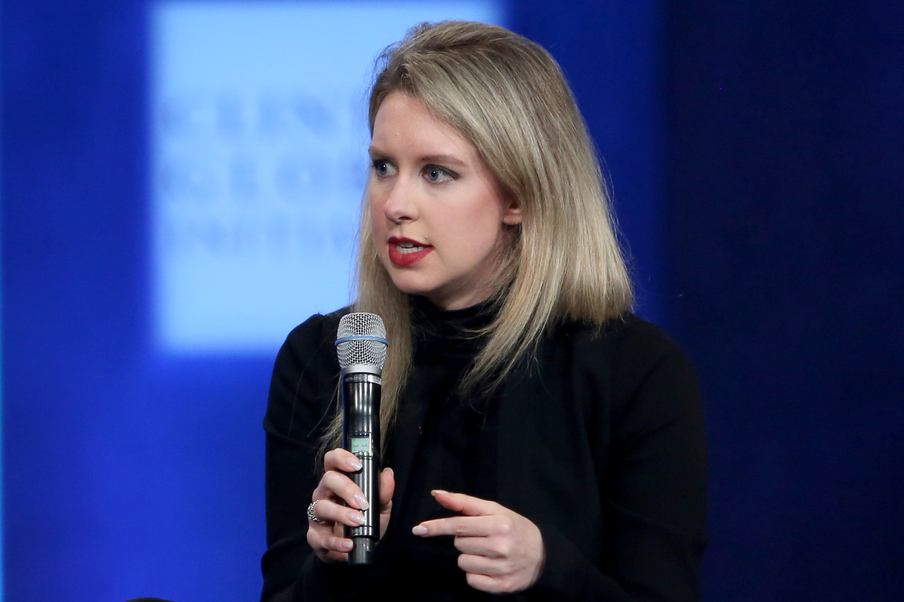 Elizabeth Holmes, founder and CEO of Theranos, speaks at the Clinton Global Initiative Annual Meeting in New York, Sept. 29, 2015 (CNBC—NBCU Photo Bank via Getty Images)