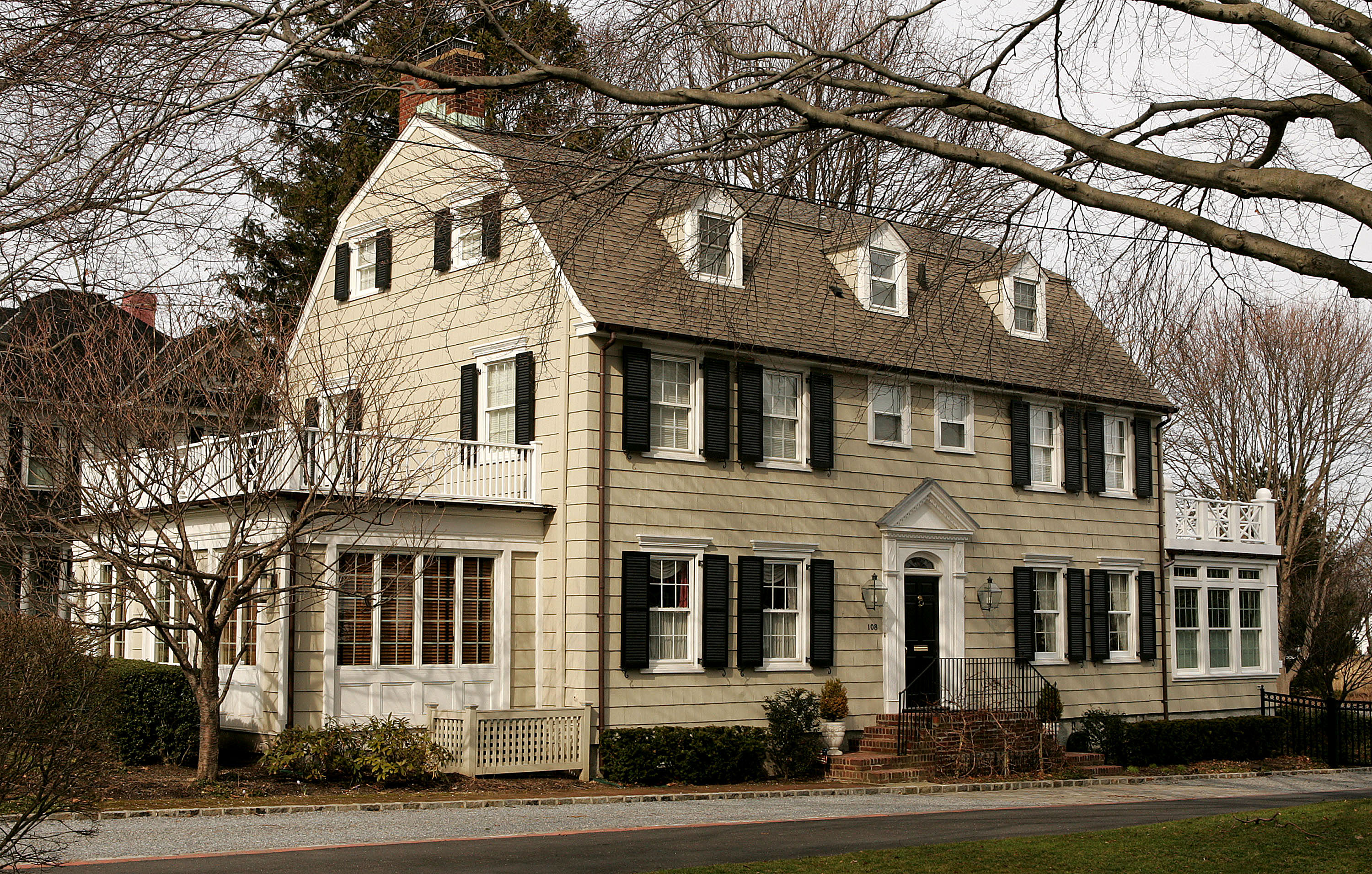 Real estate photograph of a house located at 112 Ocean Avenue in the town of Amityville, New York March 31, 2005. (Paul Hawthorne&mdash;Getty Images)