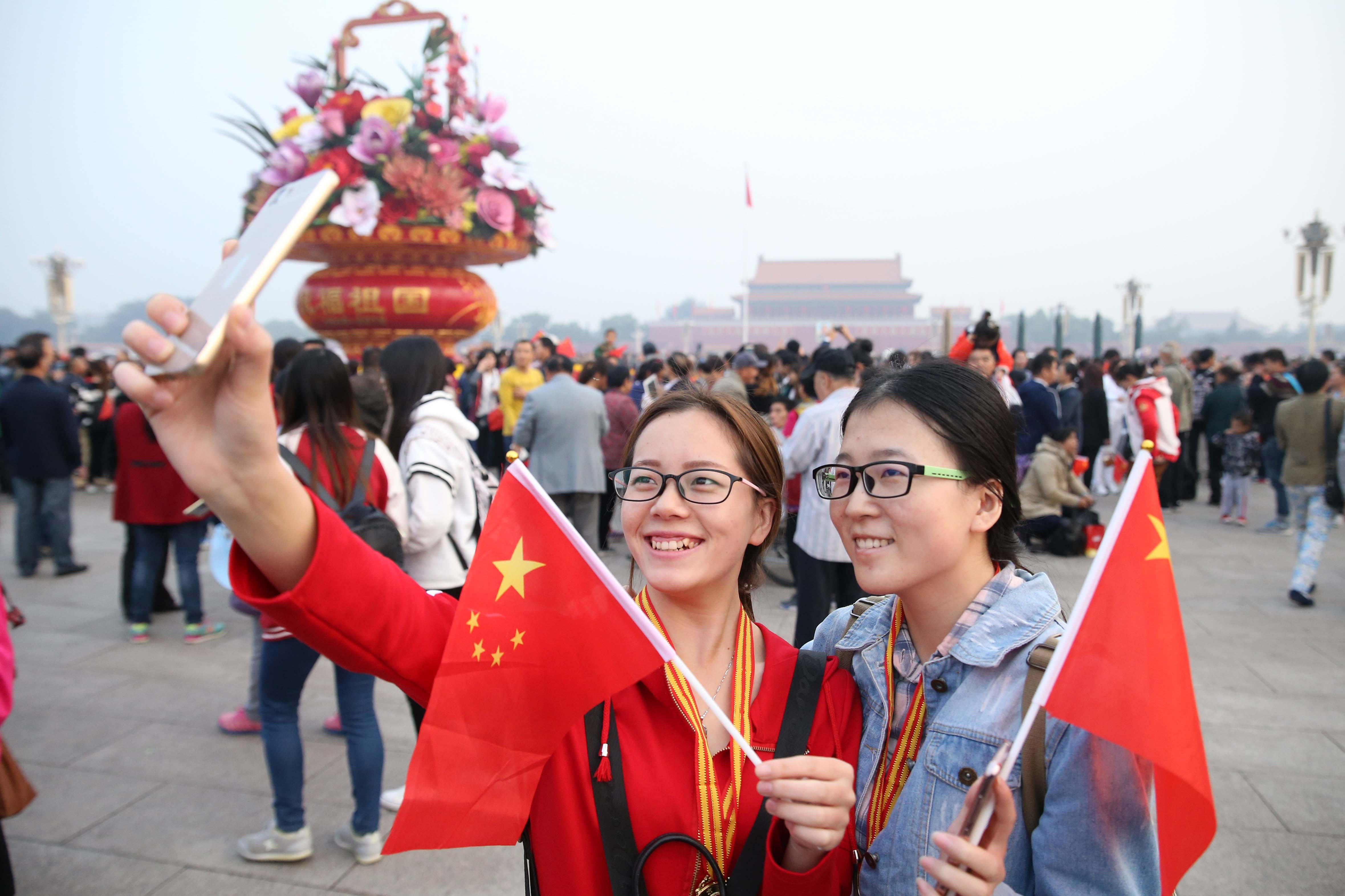 Chinese Celebrate National Day