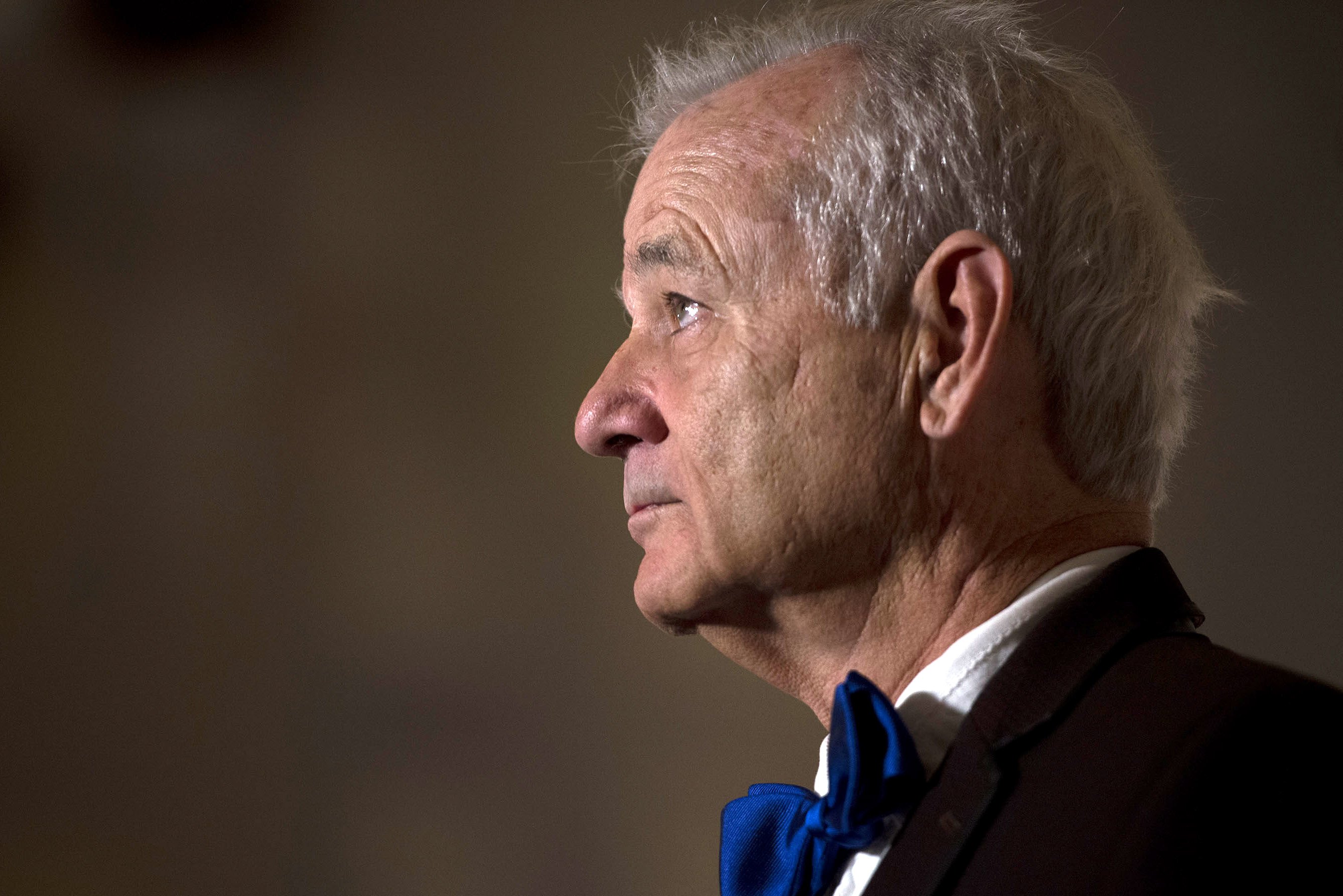 Bill Murray arrives at the Kennedy Center where the actor received the 19th Annual Mark Twain Prize on Oct. 23, 2016 in Washington, DC. (Leigh Vogel—Getty Images)