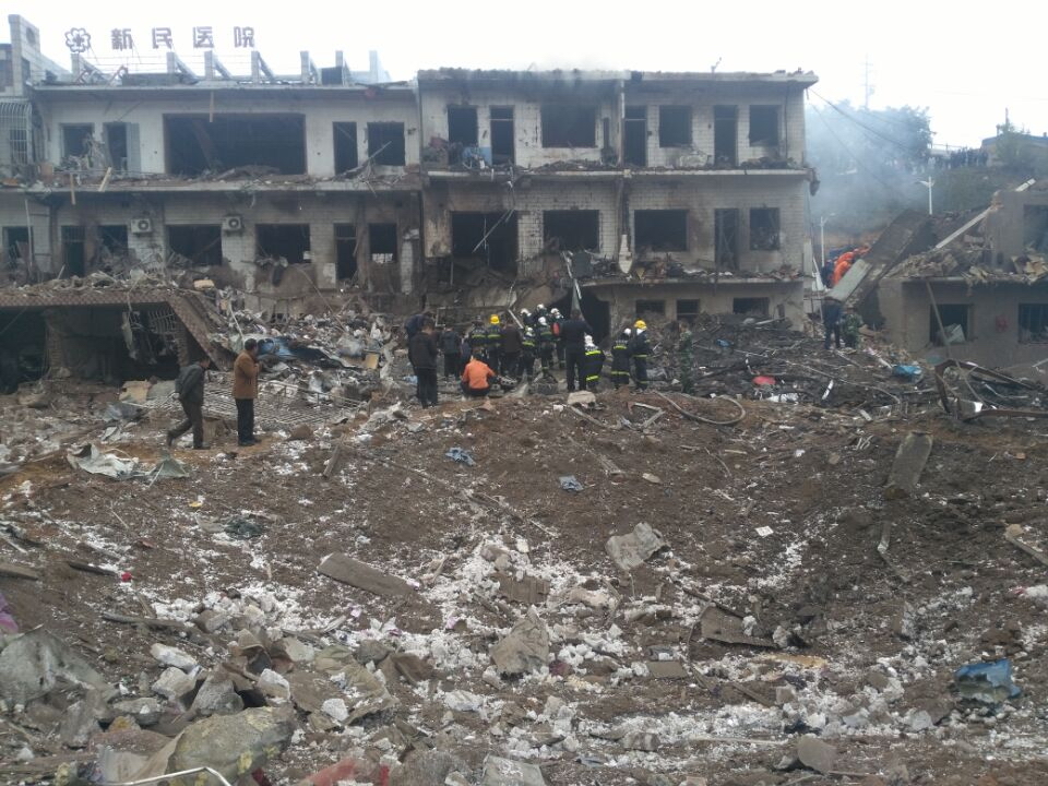 Building Explosion In Shaanxi