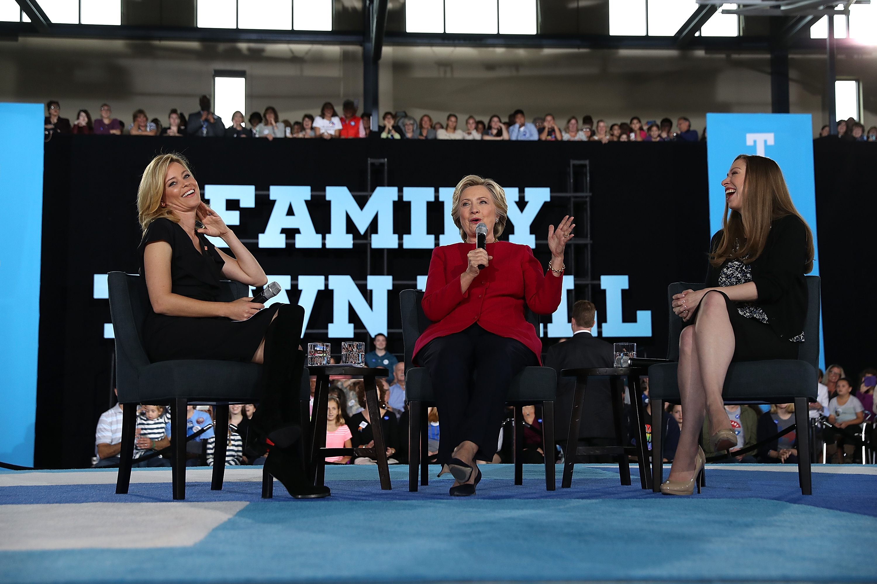 Hillary Clinton Campaigns Across Pennsylvania
