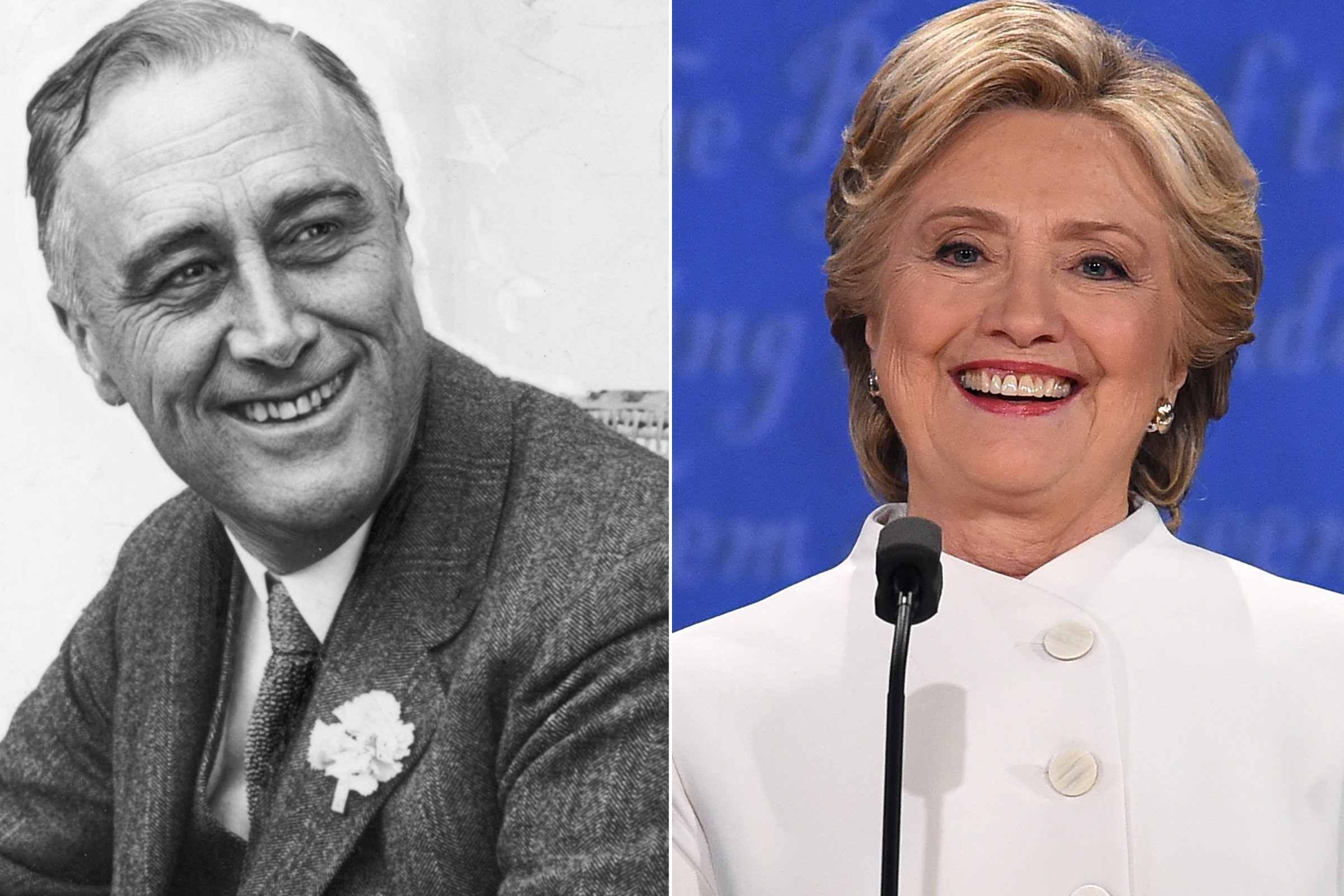 Franklin D. Roosevelt; Hillary Clinton