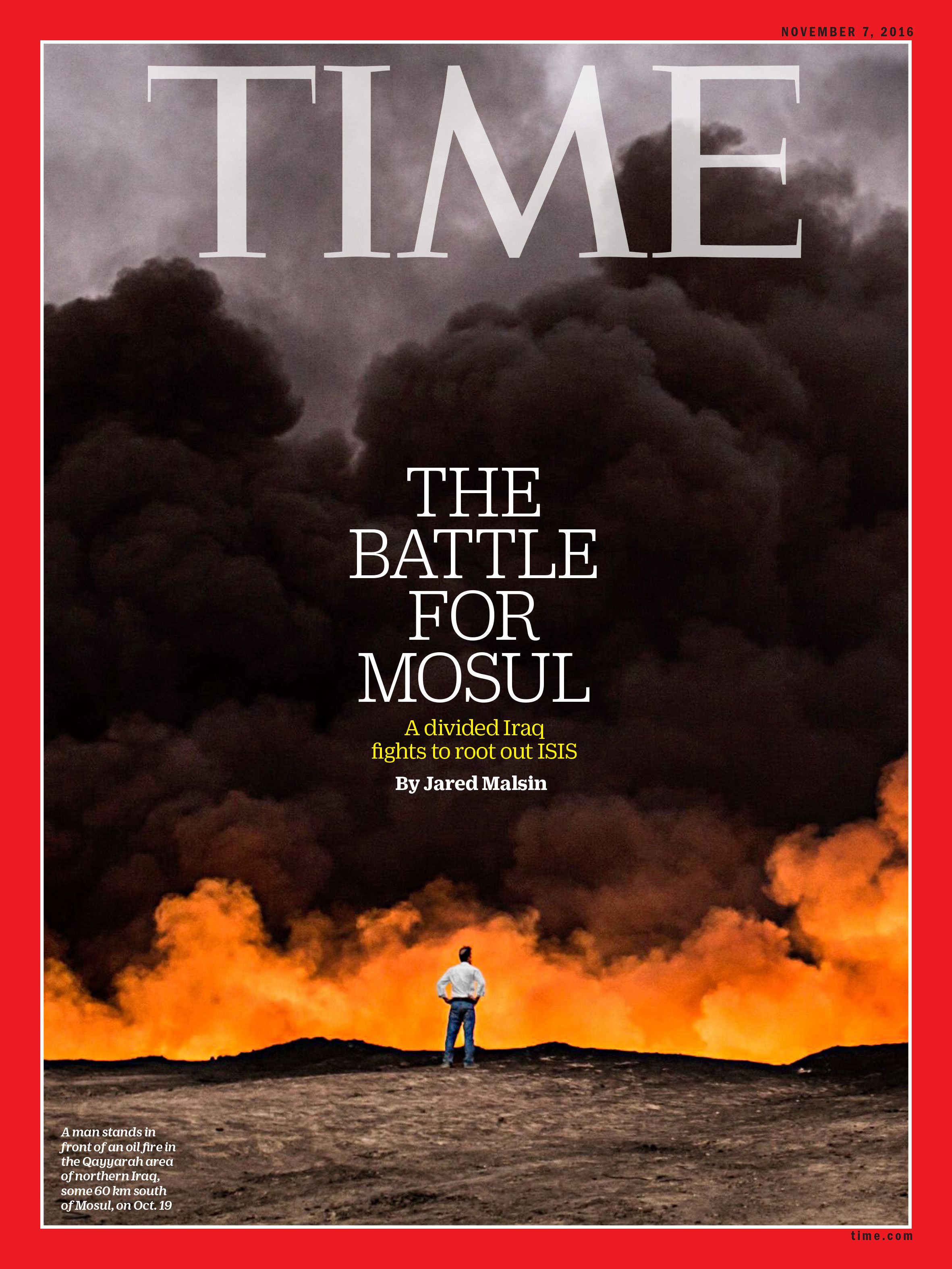 Mosul Battle Time International cover