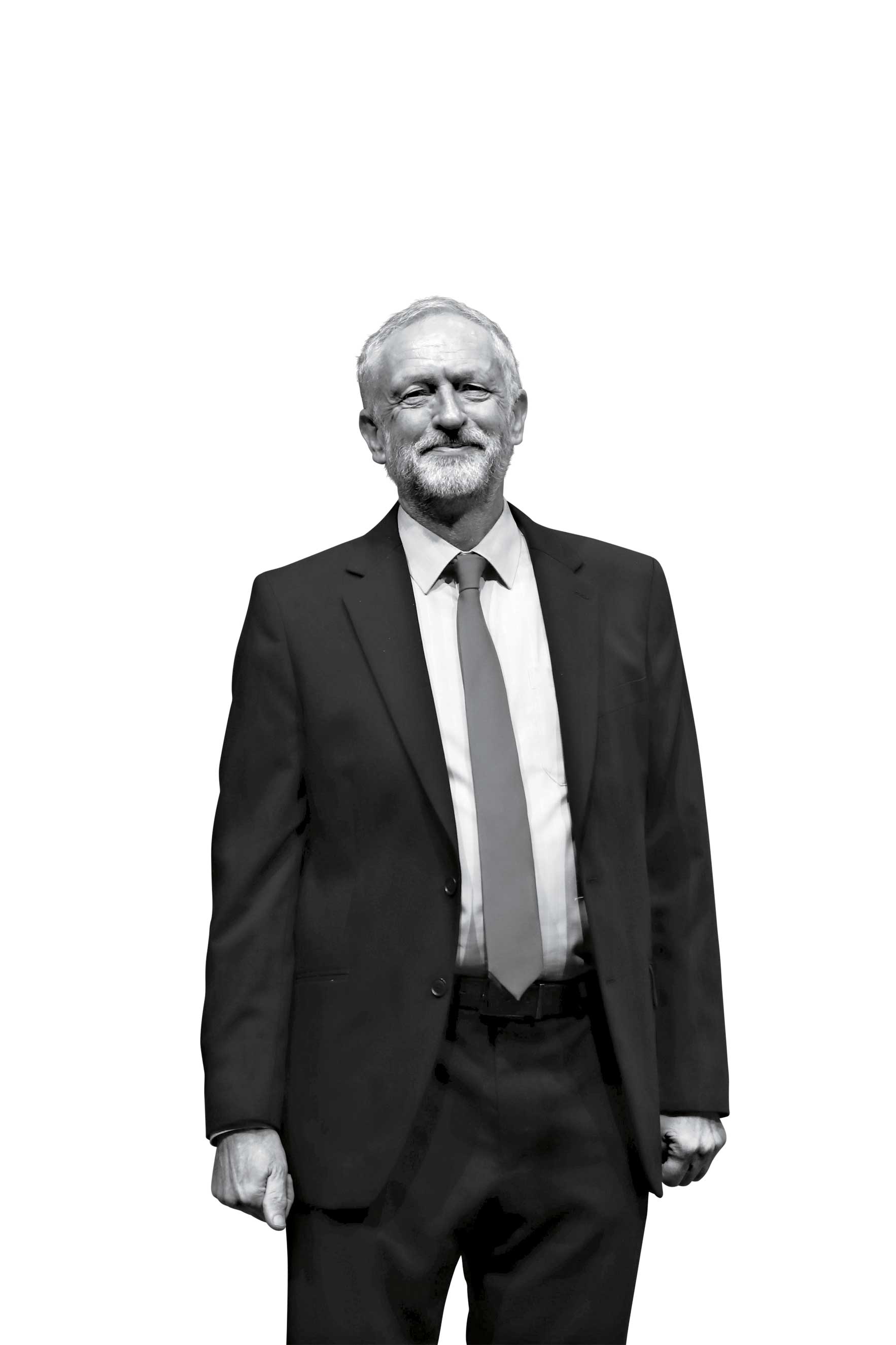 Jeremy Corbyn elected leader of the Labour Party for a second time, Liverpool. (Jess Hurd—REPORT DIGITAL–REA/REDUX)