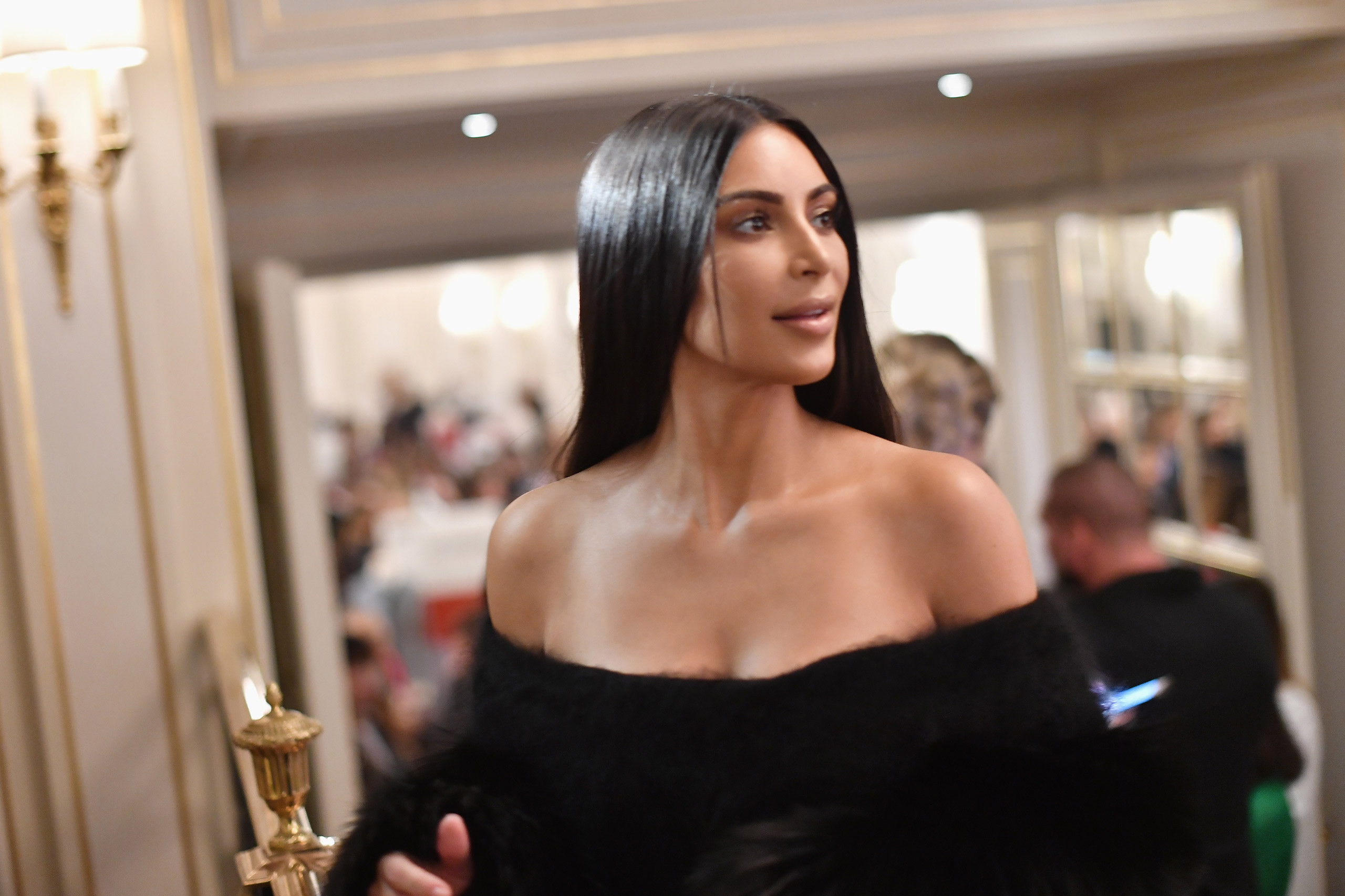Kim Kardashian West attends Buro 24/7 Fashion Forward Initiative as part  of Paris Fashion Week Womenswear Spring/Summer 2016 at Hotel Ritz in Paris on Sept.30, 2016. (Jacopo Raule—Getty Images)