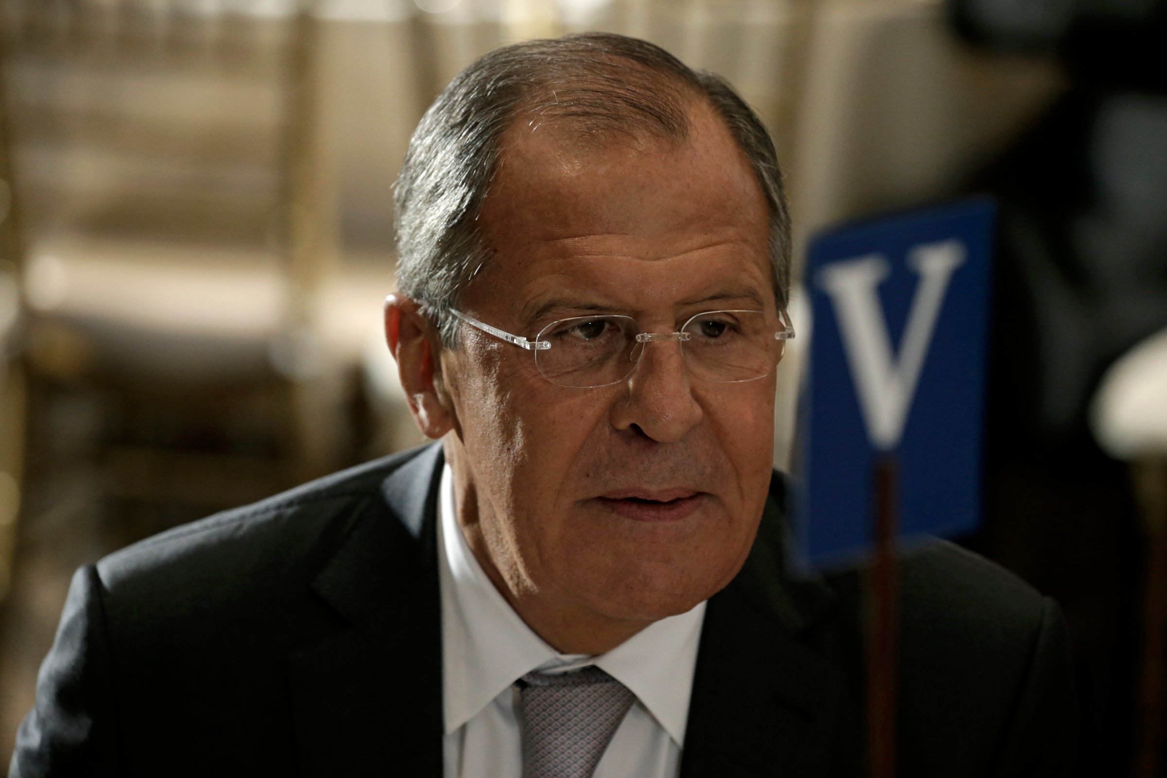 Sergey Lavrov, Foreign Minister of Russia attends a luncheon for world leaders during the United Nations 71st session of the General Debate at the United Nations General Assembly on September 20, 2016 at the UN headquarters in New York, New York.