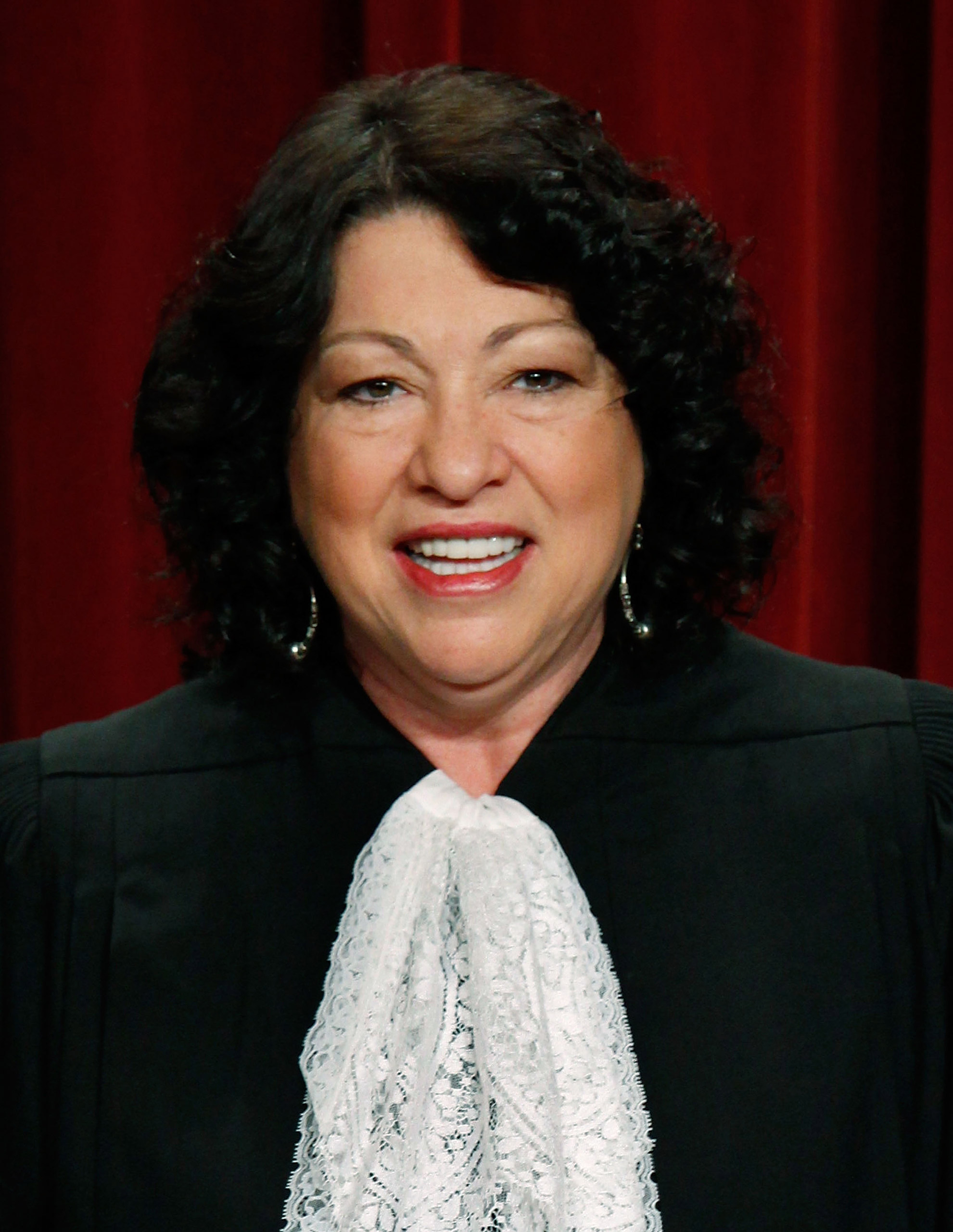 Associate Justice Sonia Sotomayor, poses for a photograph at the Supreme Court building on September 29, 2009 in Washington, DC.