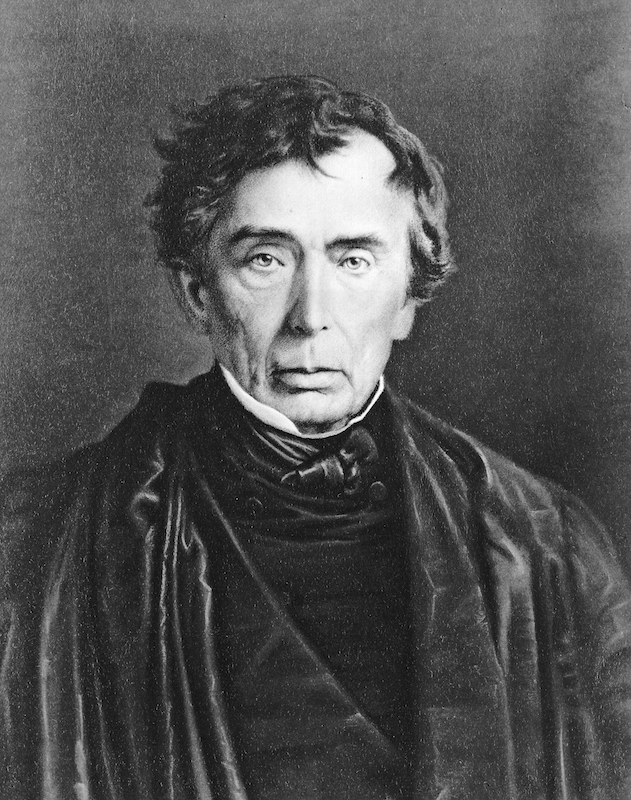 Roger B. Taney, in a painting by Anderson (Encyclopaedia Britannica / Getty Images)