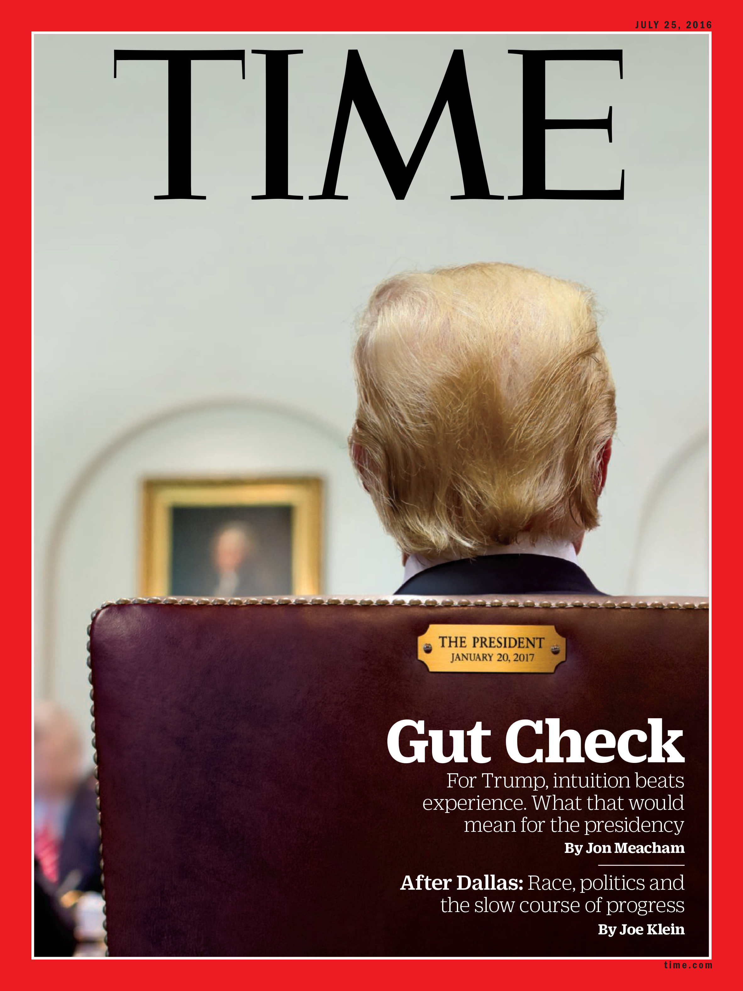 The Jul. 25, 2016 issue of TIME.