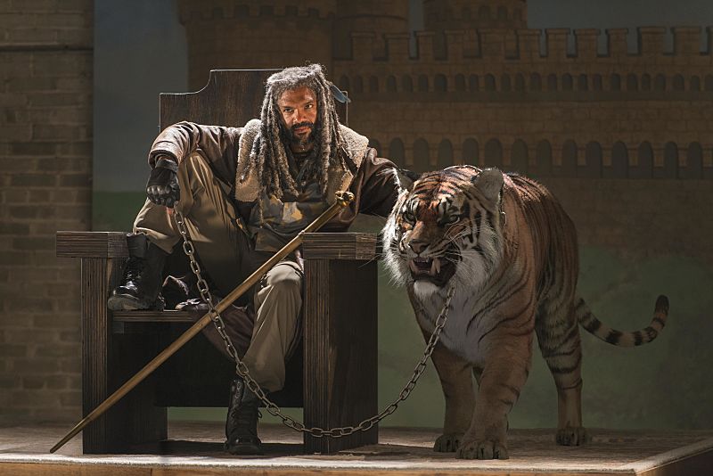 Khary Payton as Ezekiel on "The Walking Dead," Season 7, Episode 2.