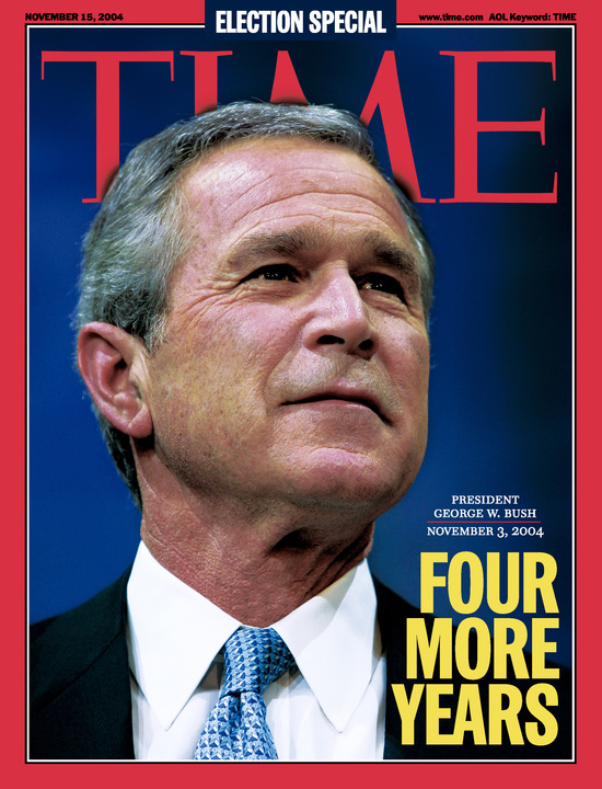 The 2004 Election Special cover of TIME