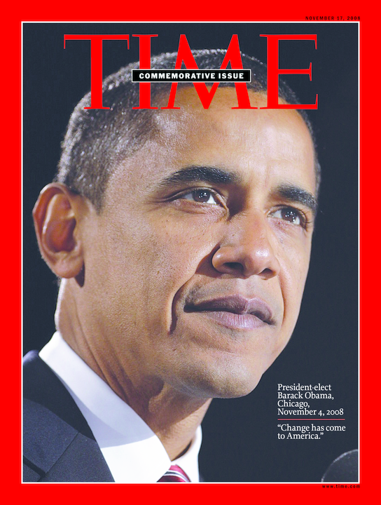 The 2008 Election Special cover of TIME