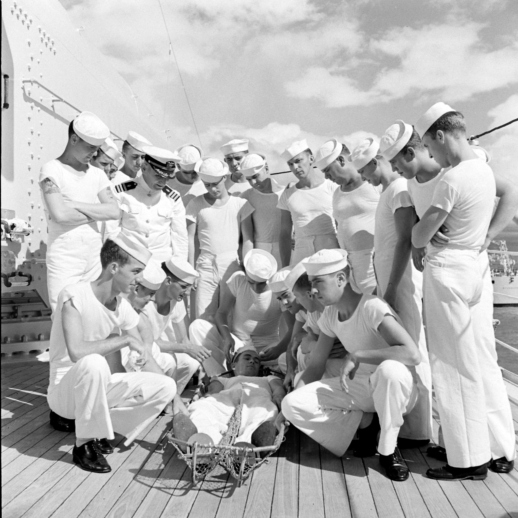U.S. Navy in Hawaii 1940.