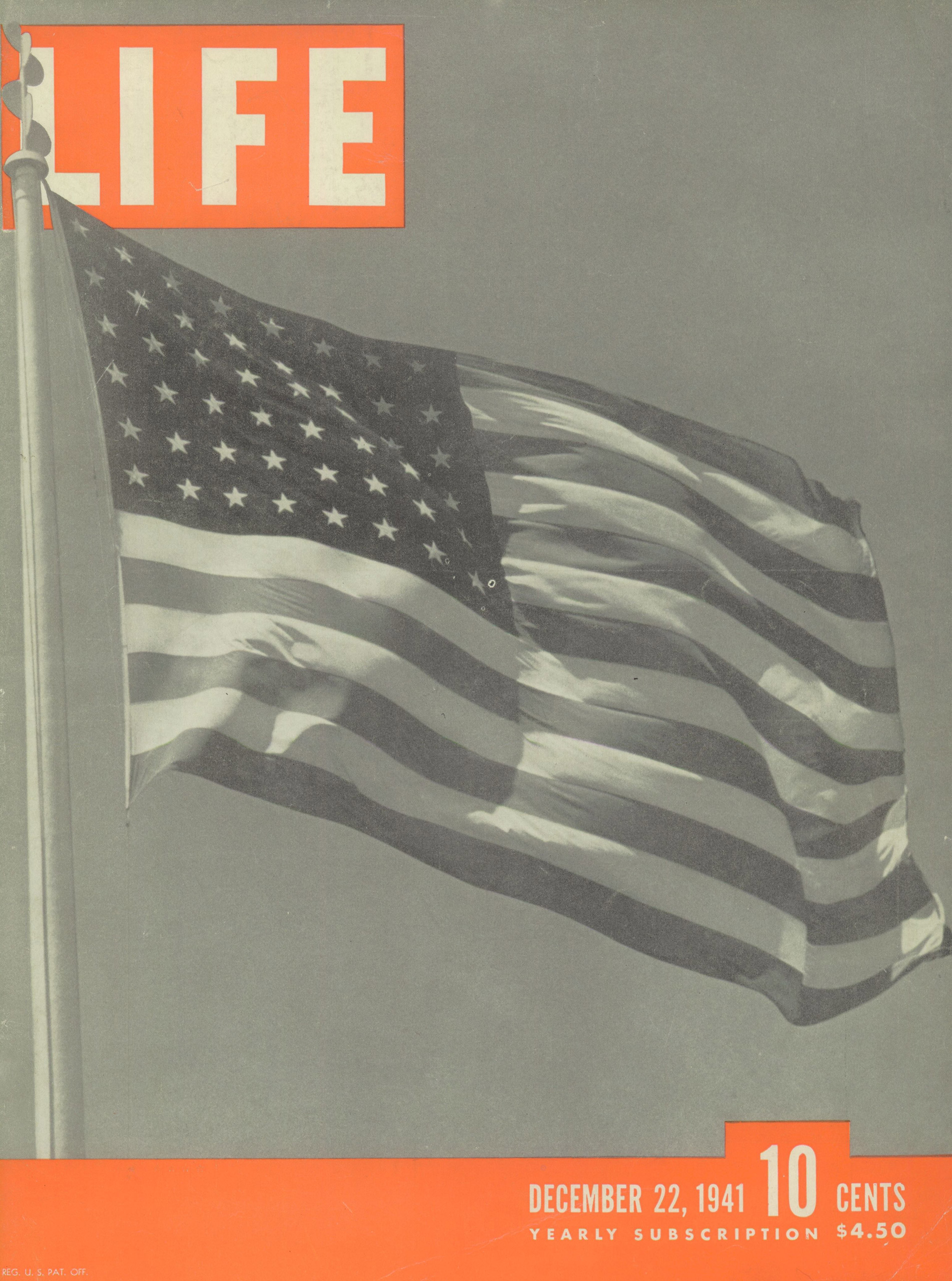 Dec. 22, 1941 cover of LIFE magazine.