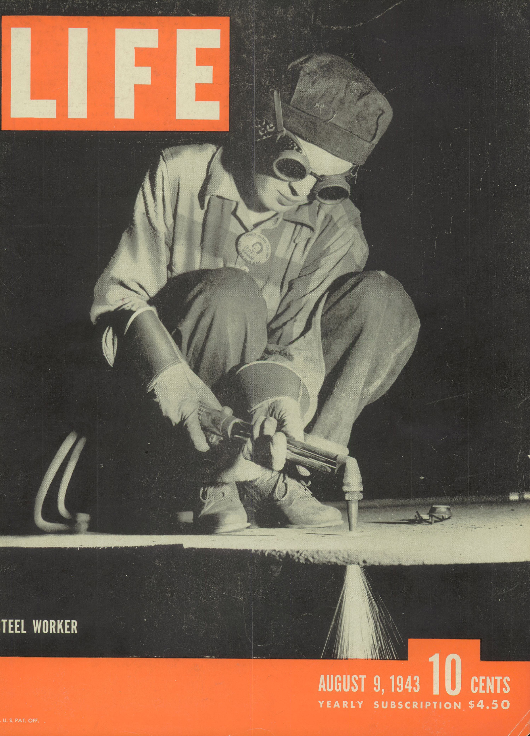 Aug. 9, 1943 cover of LIFE magazine.