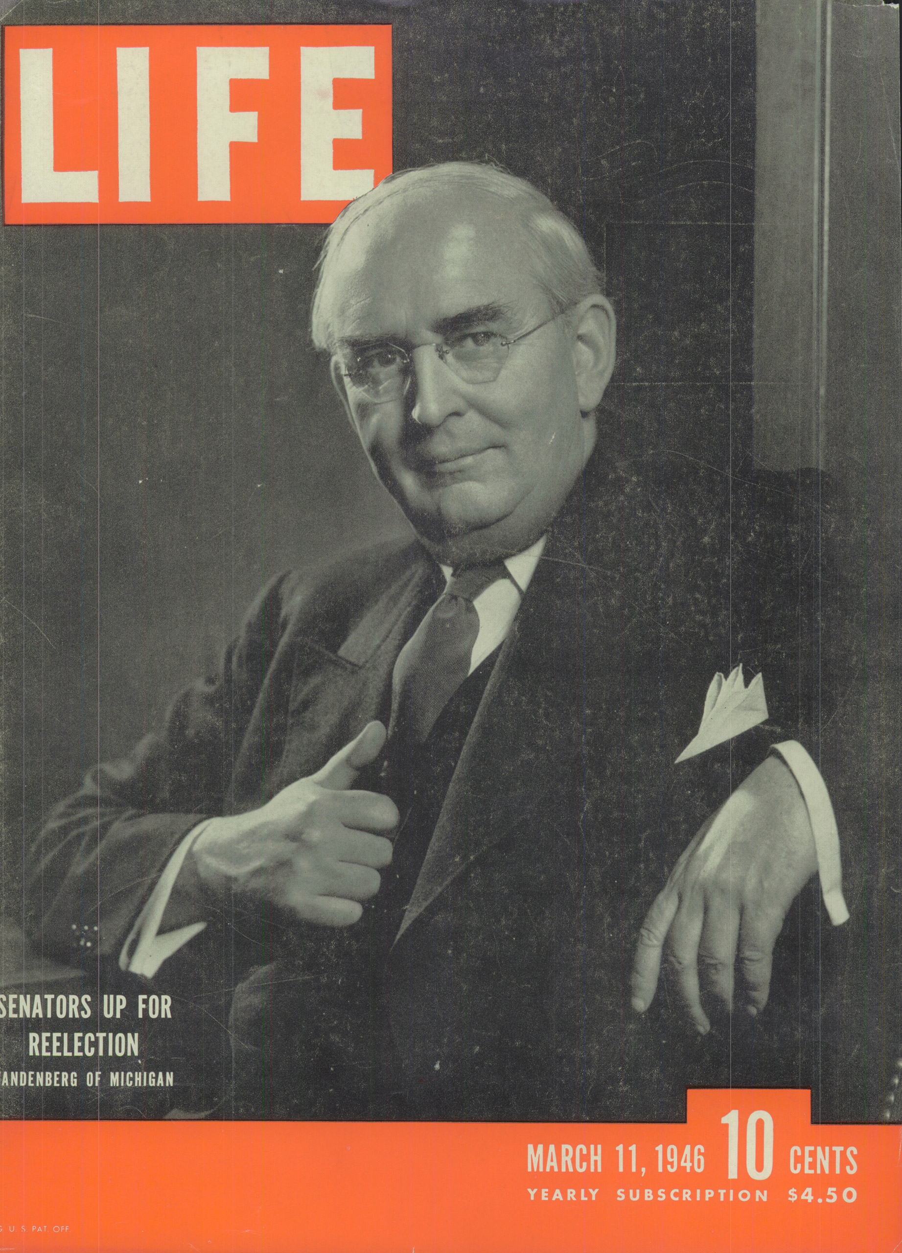 Mar. 11, 1946 cover of LIFE magazine.