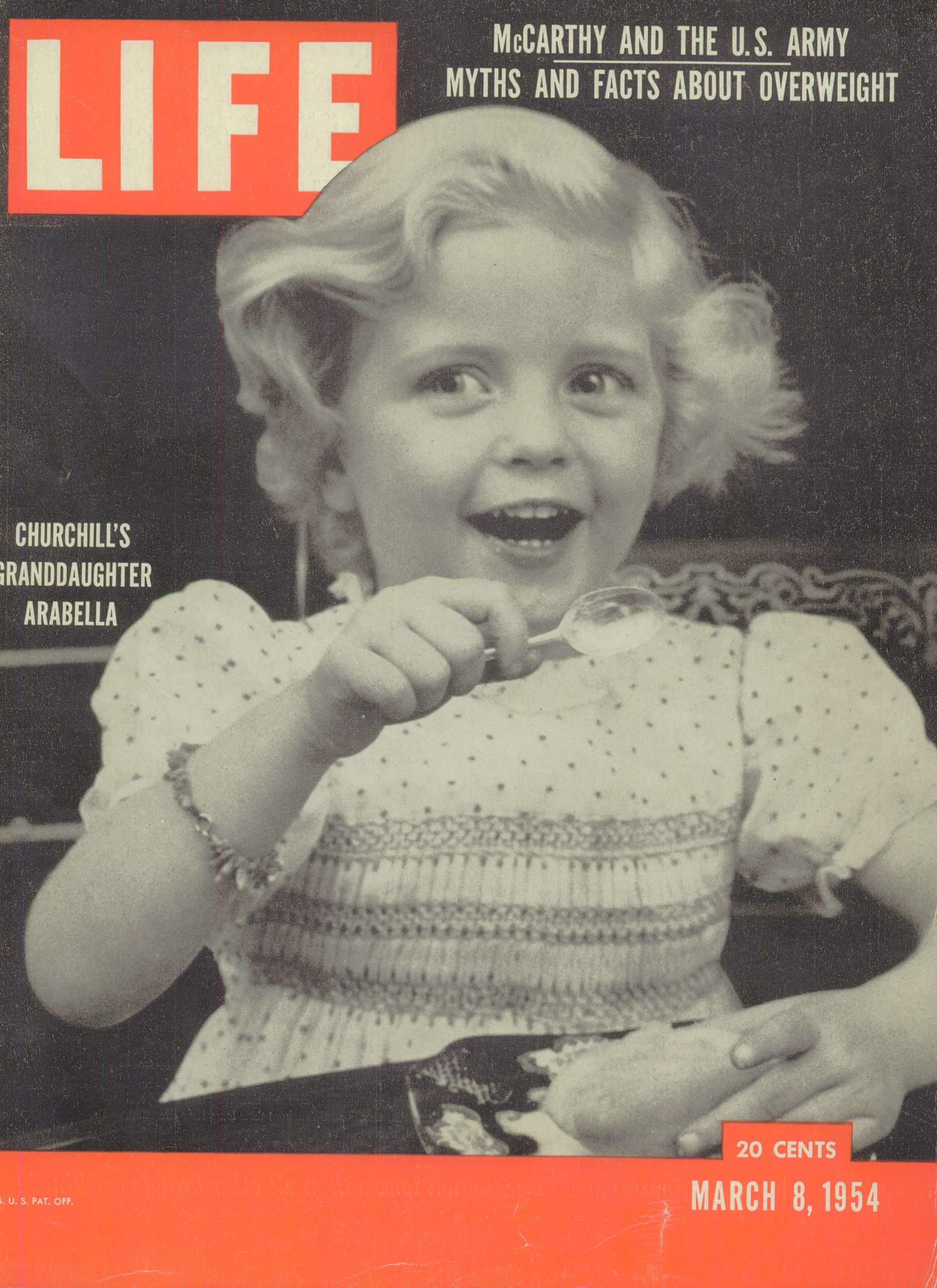 Mar. 8, 1954 cover of LIFE magazine.